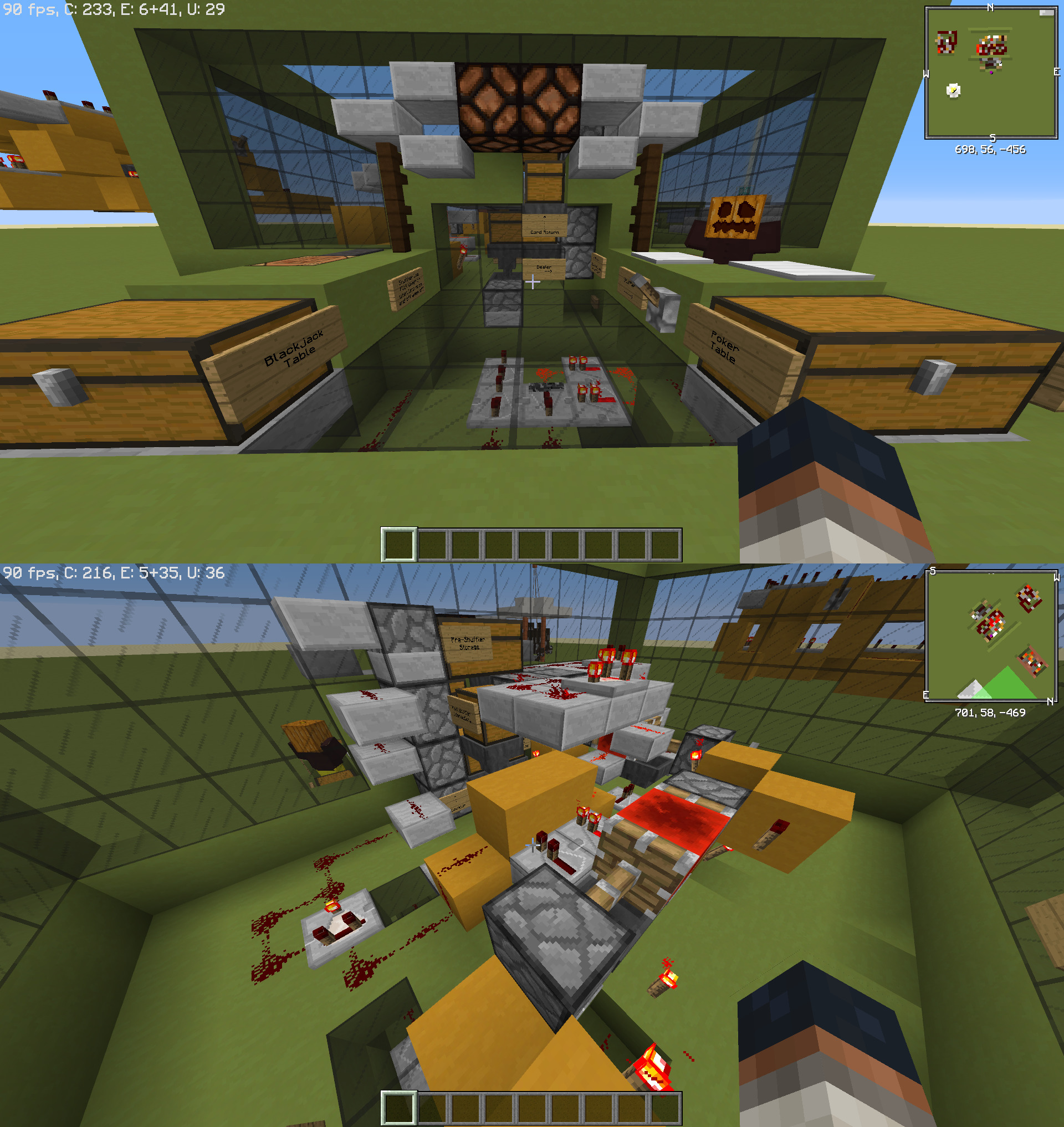 Card Shuffler r/redstone