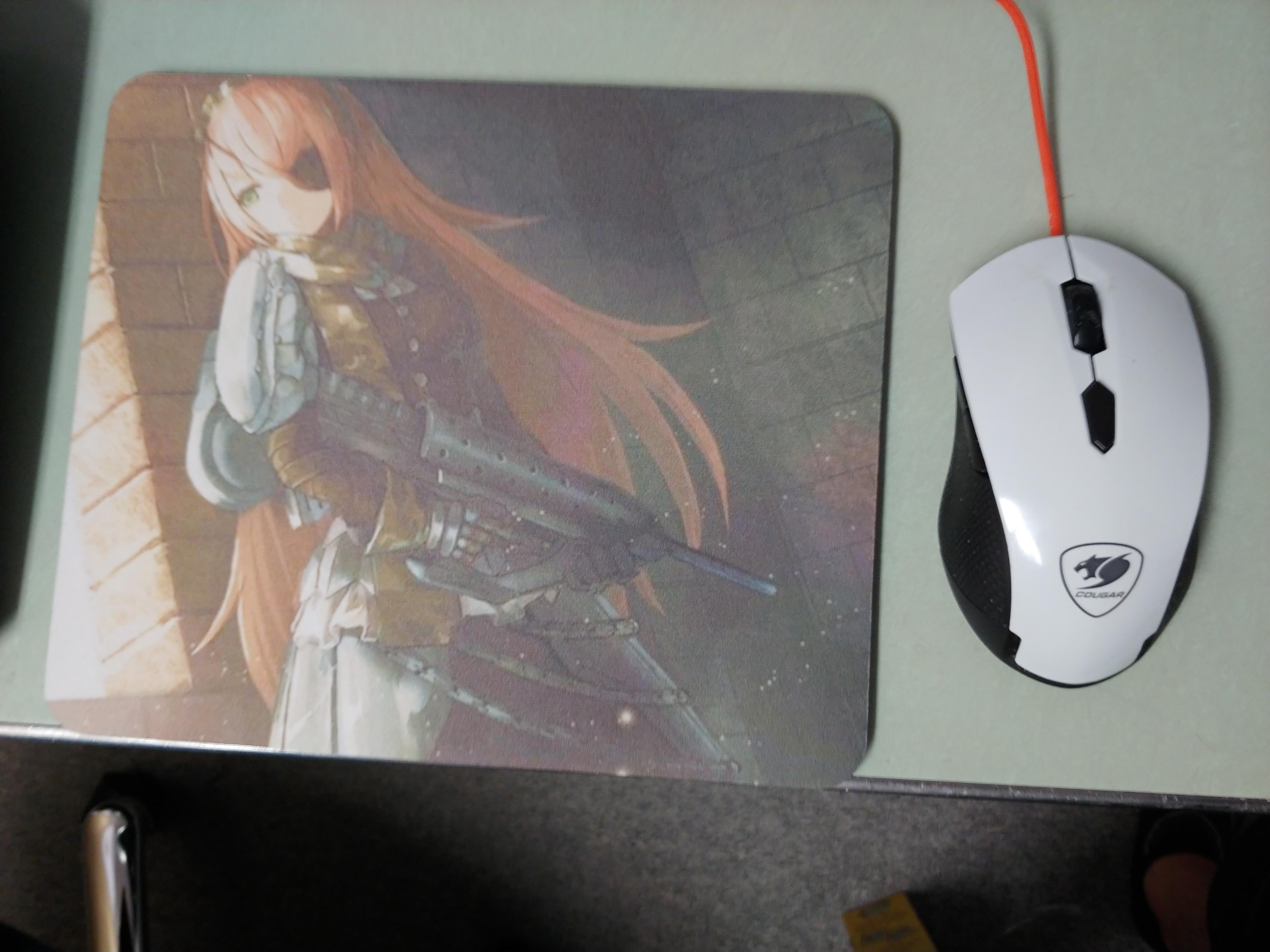 Thank you for the custom made mouse pad VistaPrint