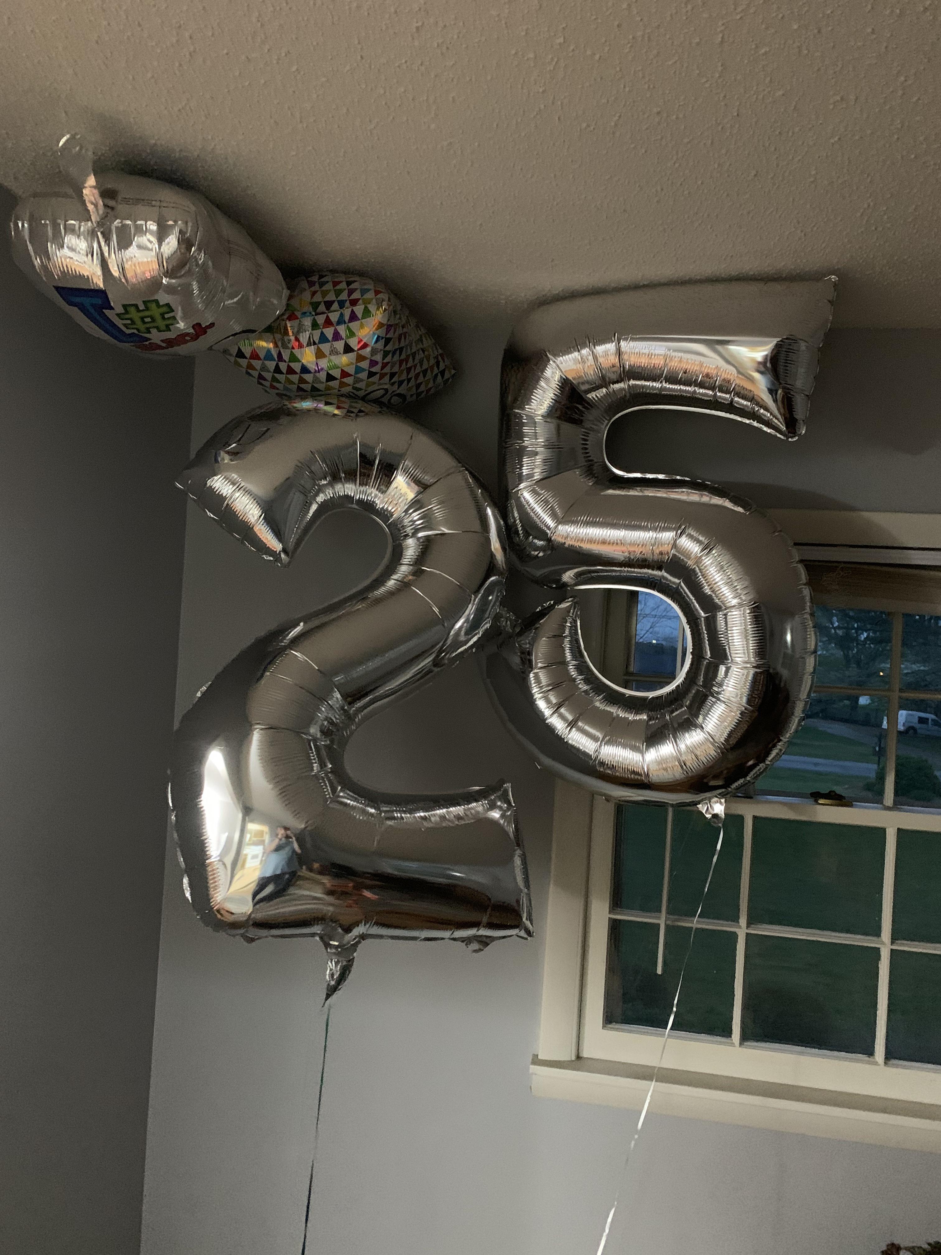 Been a “silver” day my crew out did themselves honoring my 25 years