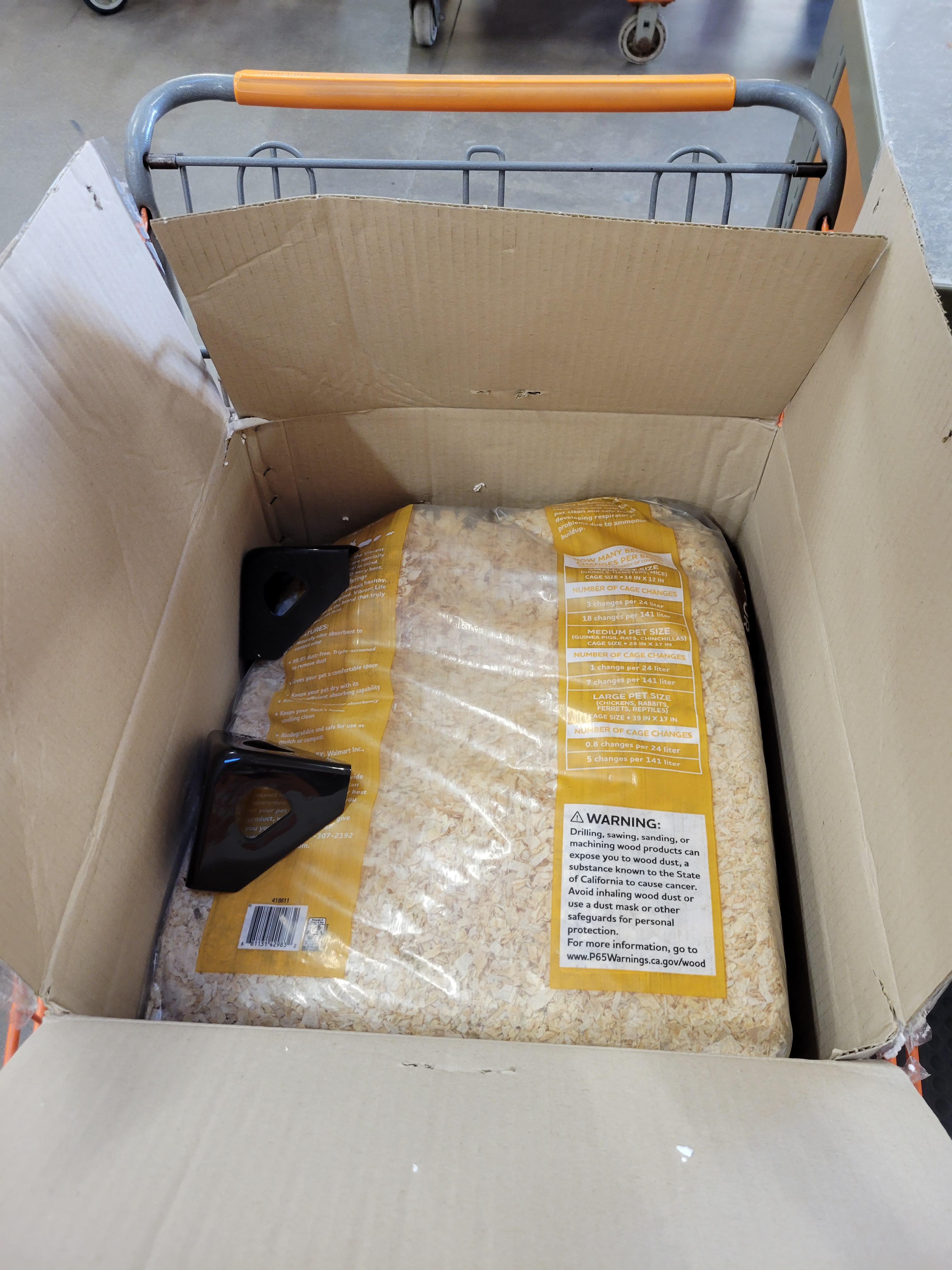 Someone just returned a bag of sawdust in an air conditioning box in my