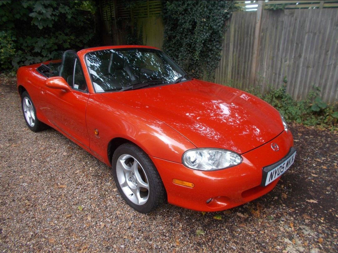 Anyone know what colour code this is? Listed as 'orange' but looks red to me! r/Miata