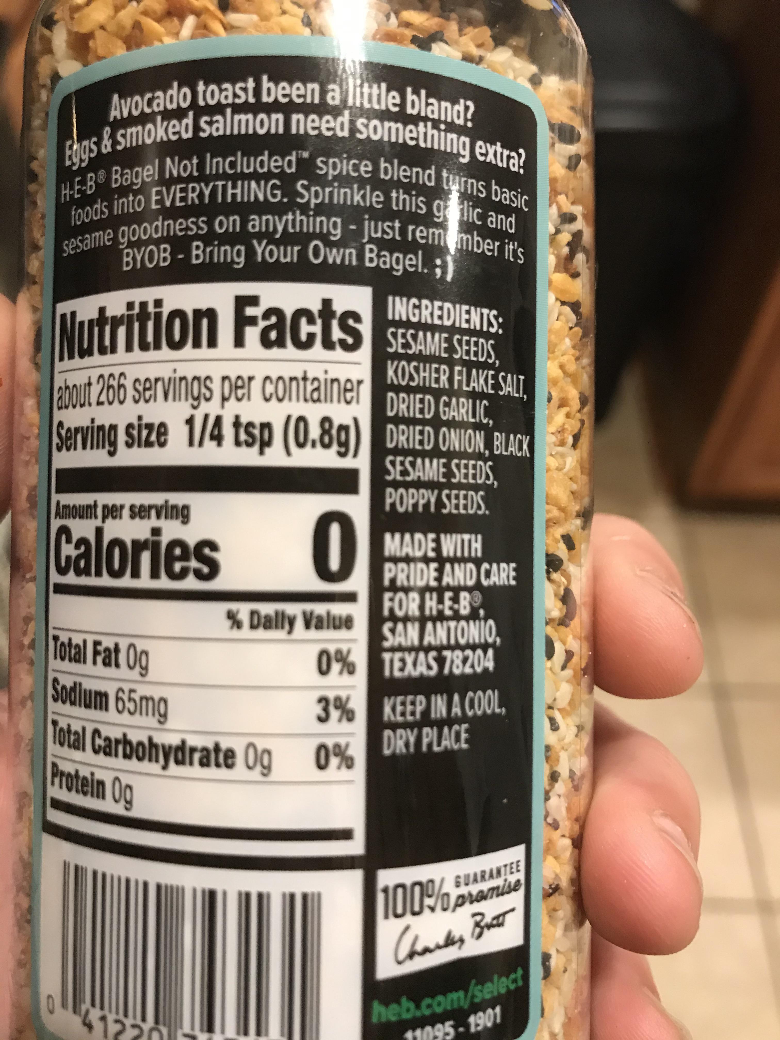 Zero Calories? But it has seeds! Should’t there be some calories from