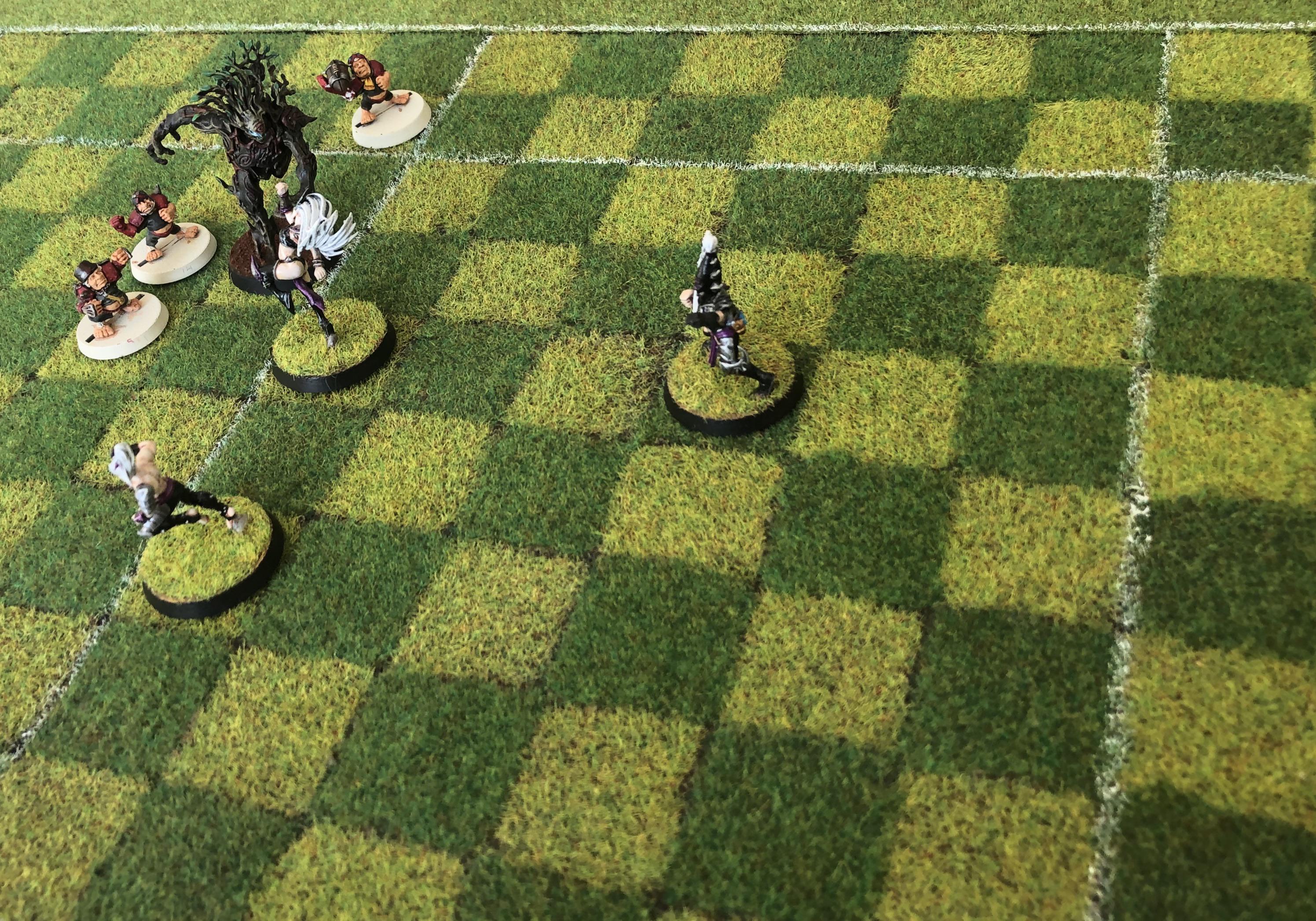 DIY Blood Bowl Sevens pitch. r/bloodbowl