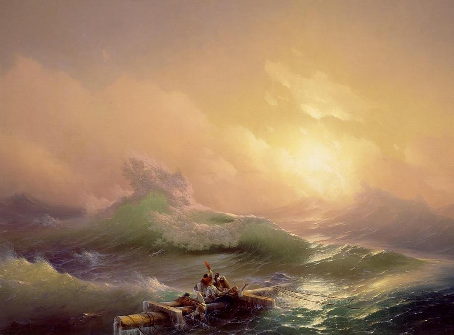 The Ninth Wave by Ivan Konstantinovich Aivazovsky r/katebush