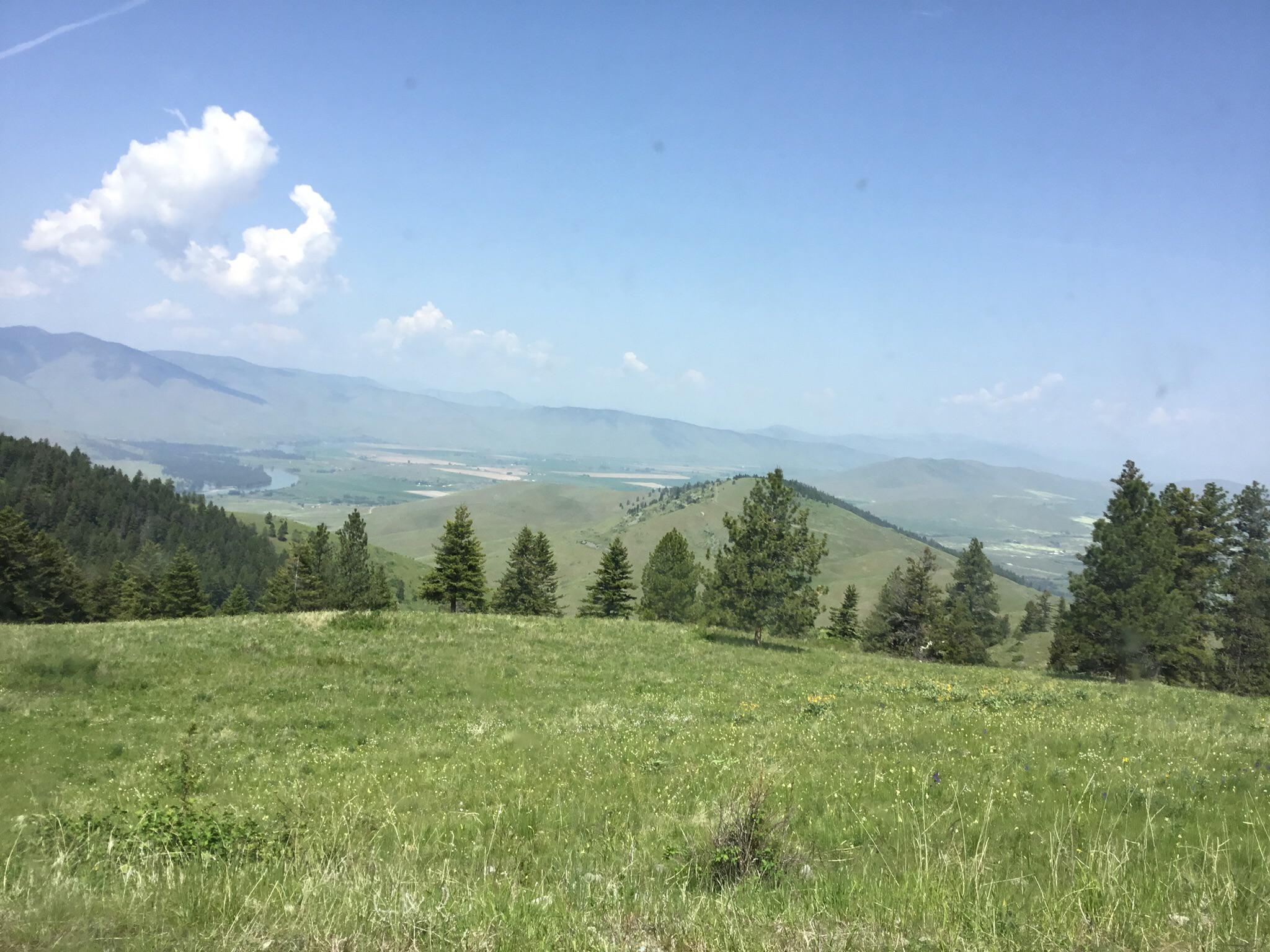 On the top of the national bison range near Dixon MT ( taken June 2nd