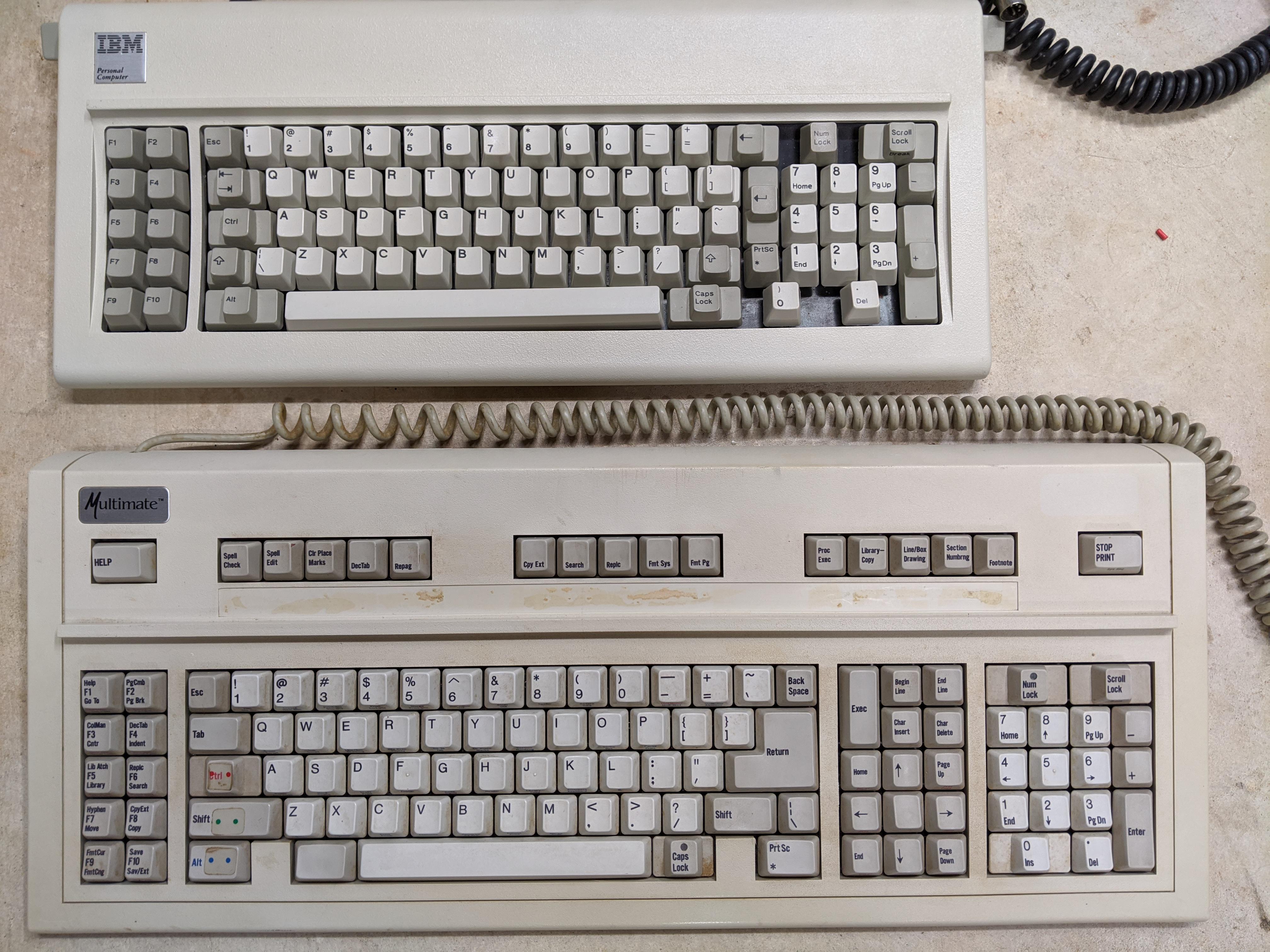 Back when Word Processor companies had special keyboards made with