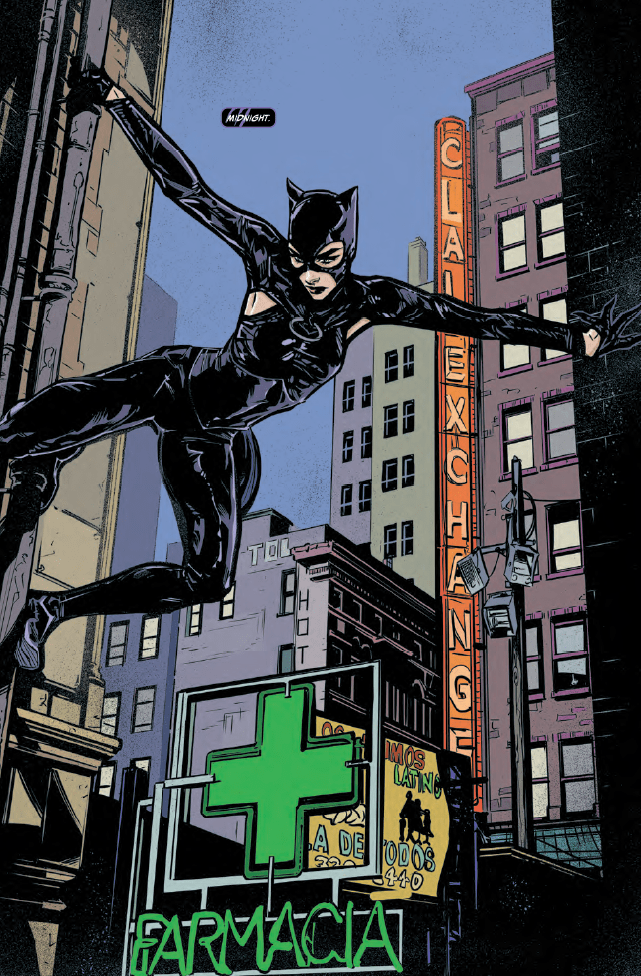 How long before we see this new Catwoman costume design at comic
