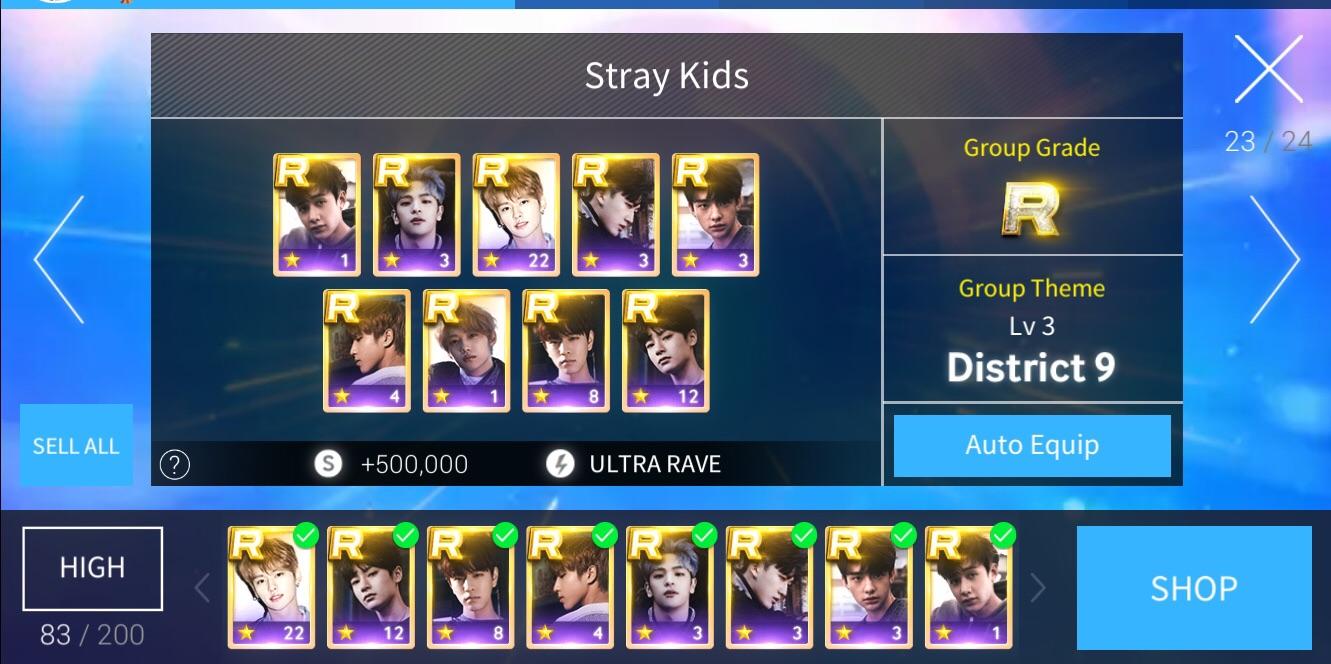 So... Now I have finally my first R set in Superstar JYPNation
