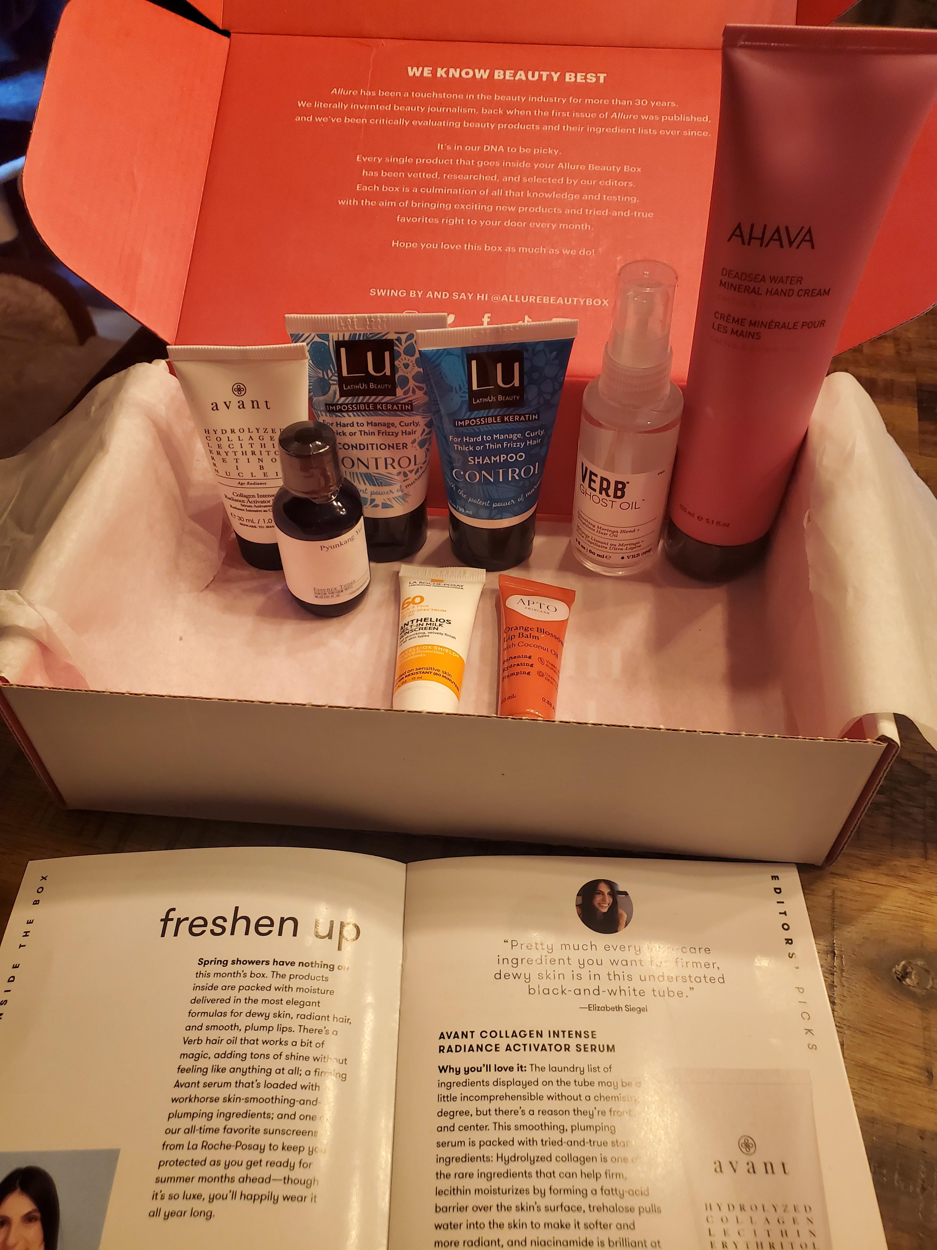 Allure Meauty Box May 2022 Current Member Version. r/BeautyBoxes