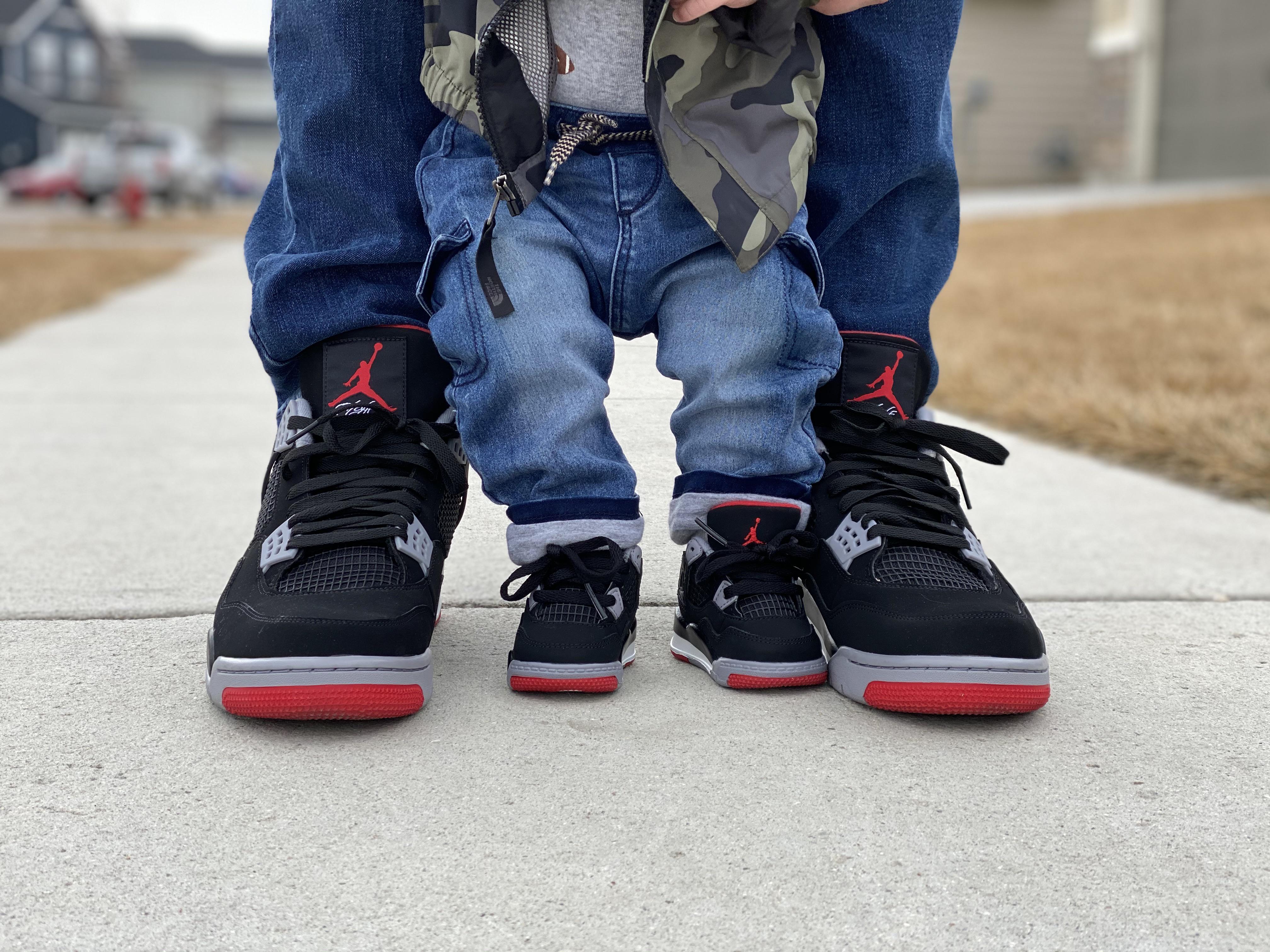 Finally get to do this. Jordan 4 Bred r/Sneakers