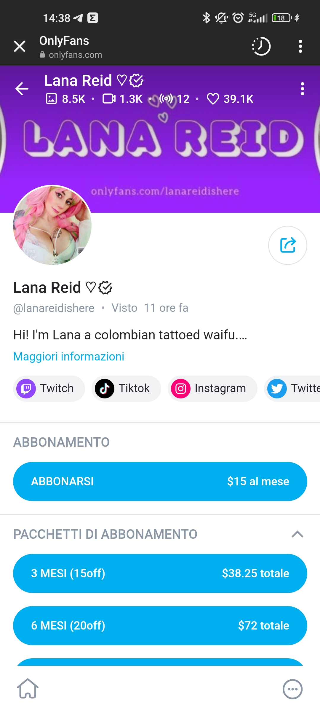 Lana Reid : Solofun171