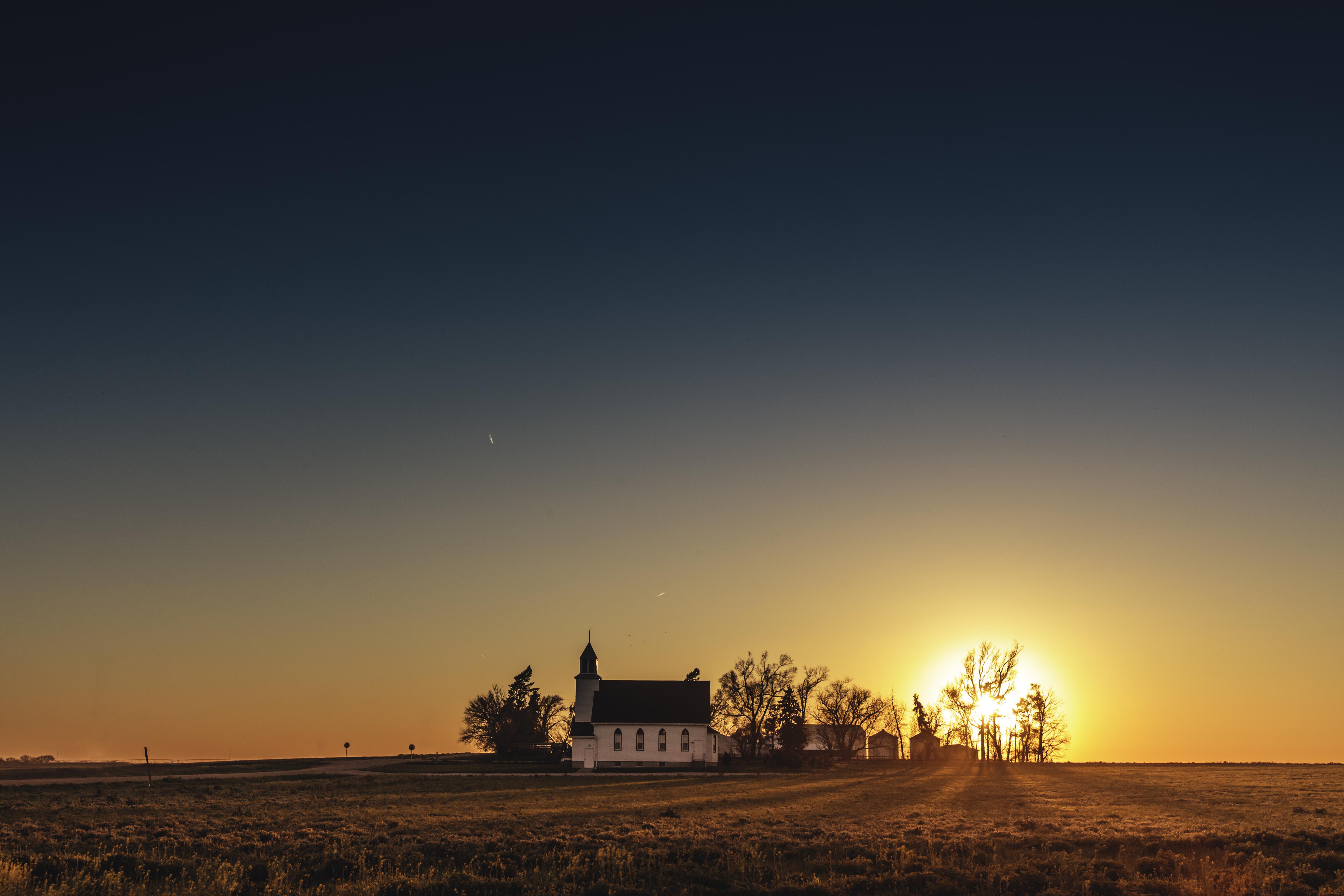 A Church near Waco, Nebraska r/pics