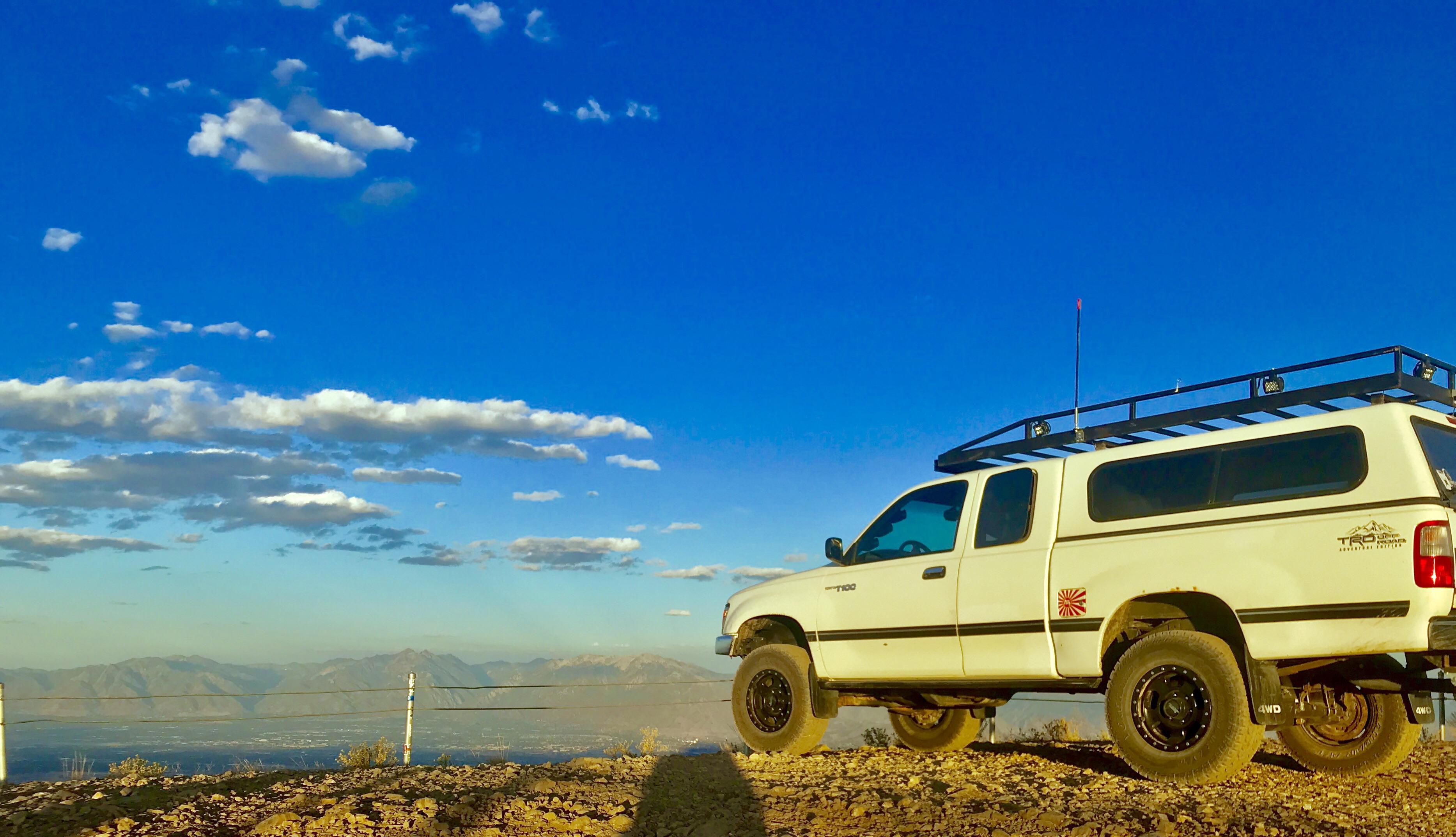 My overland project truck. ‘95 Toyota T100 overlanding