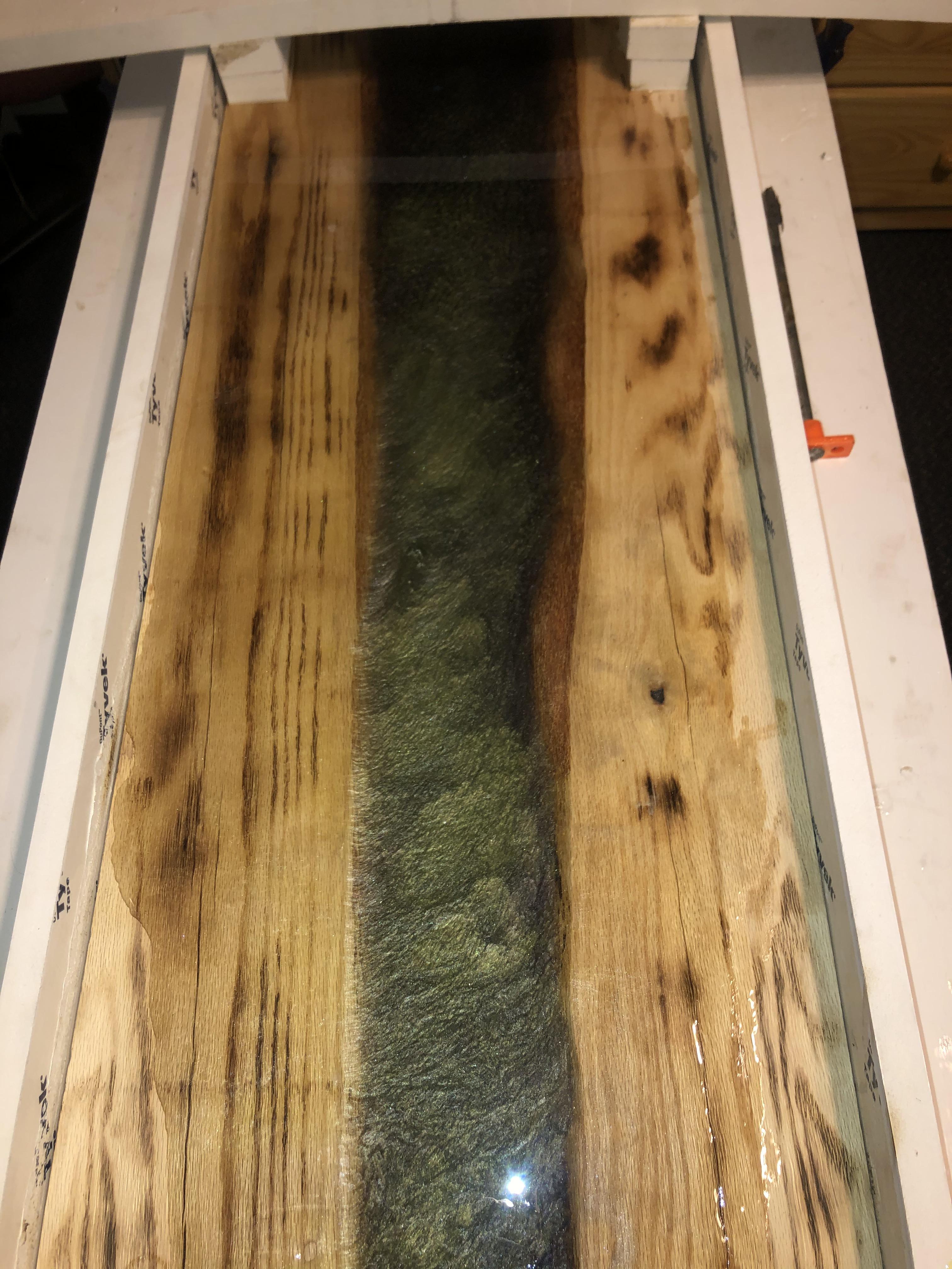 My top layer is tacky, is there any saving this project? If so please