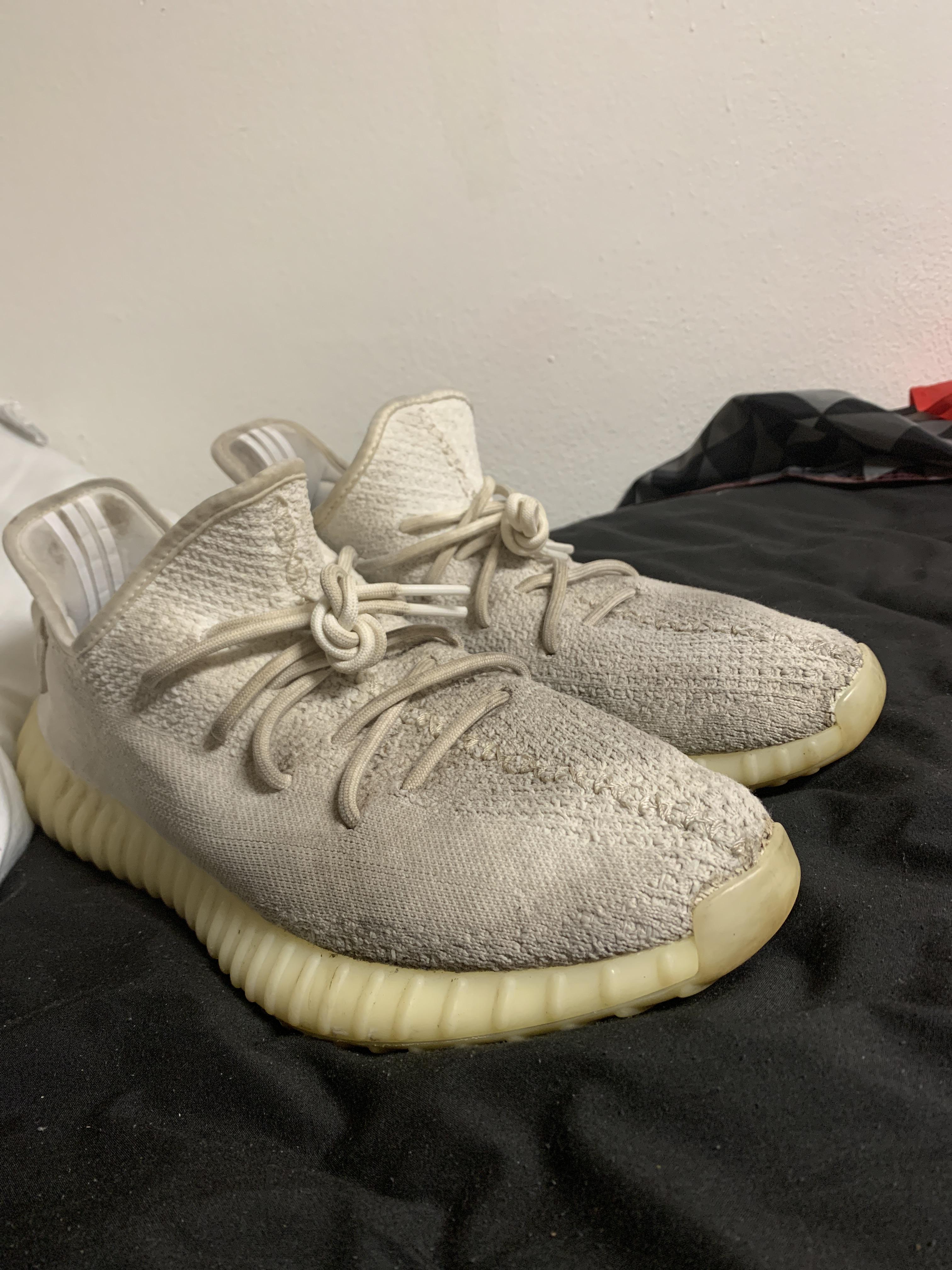 Washing Machine wash Cream Yeezys? Very worn trying to restore. Is it