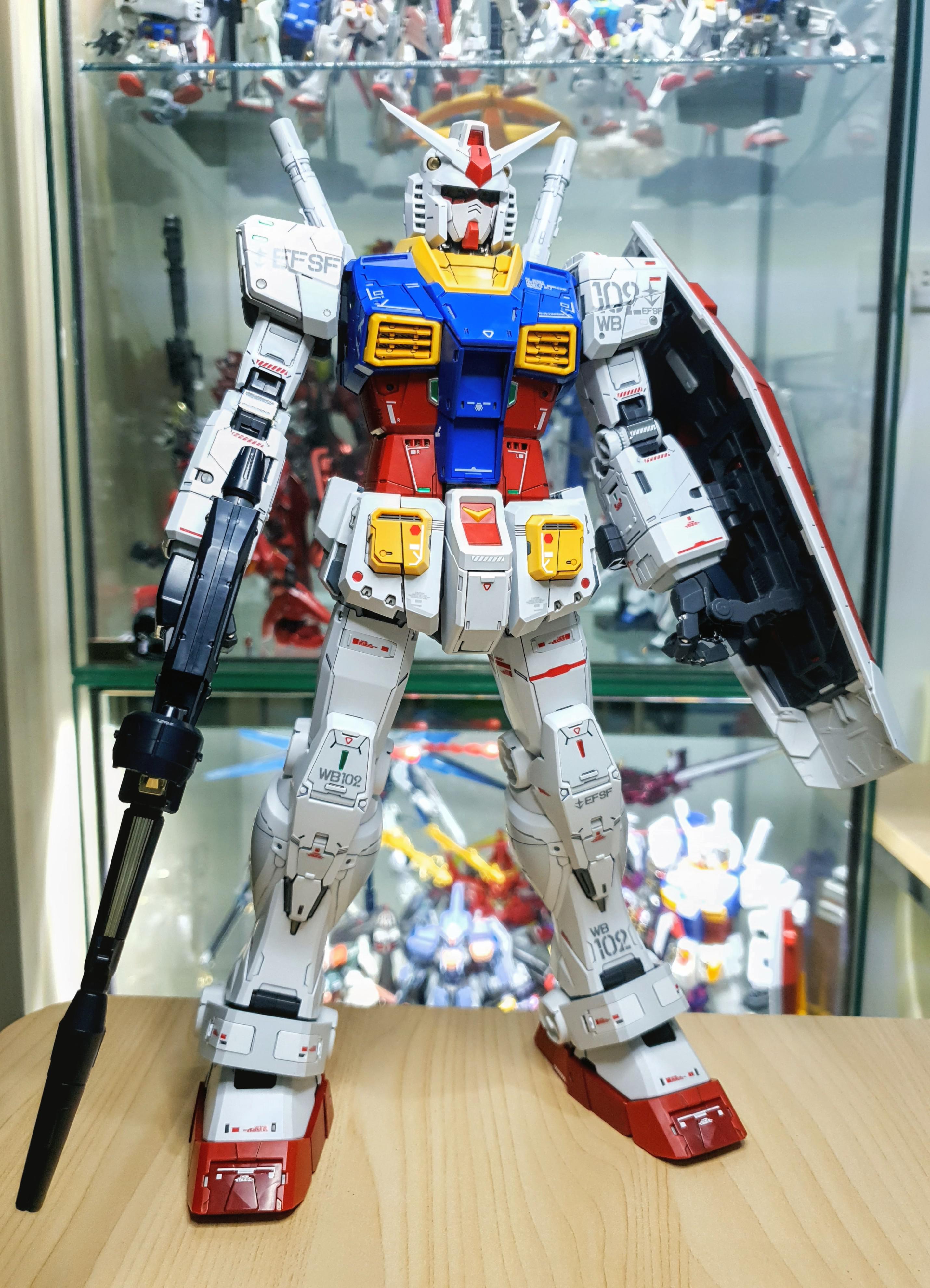 Perfect Grade Unleashed RX782 Gundam Review Otaku