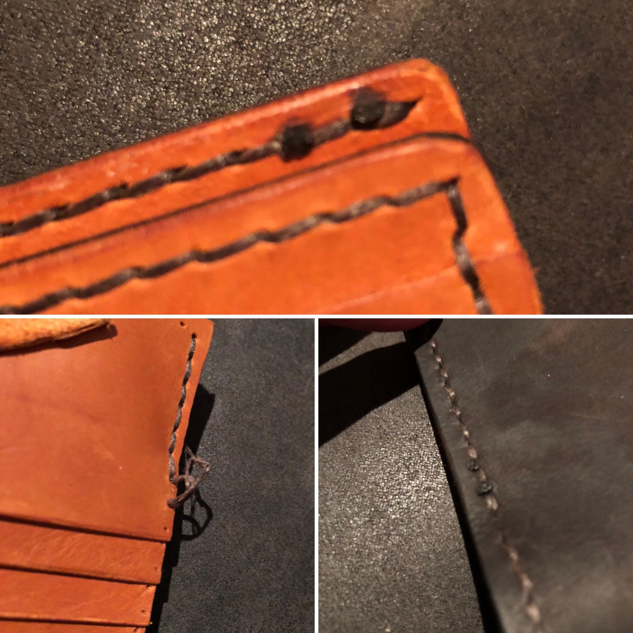 Why does my thread look like crap when I burn it off? r/Leatherworking