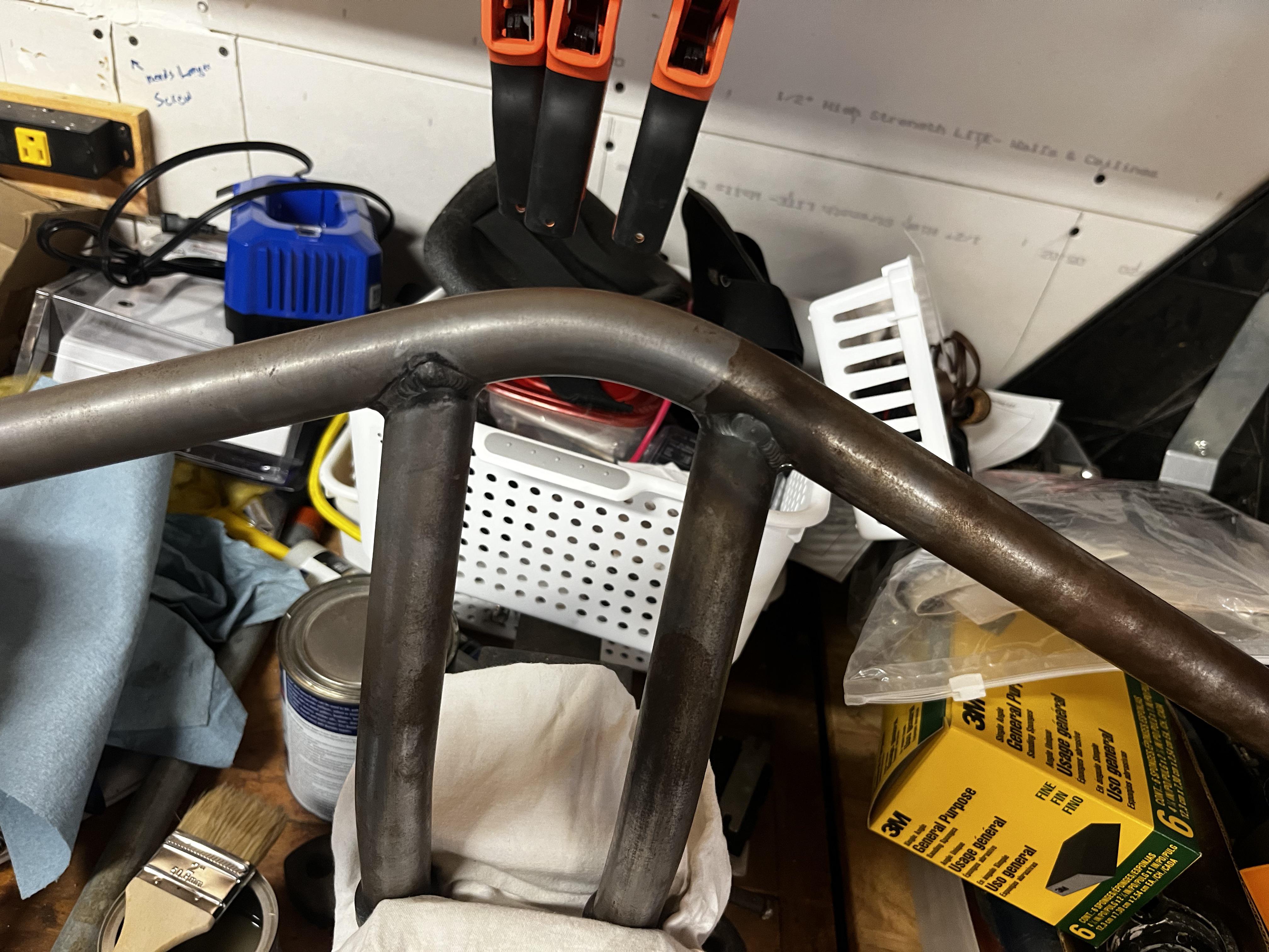 Naval Jelly really does the trick on getting surface rust off. Next