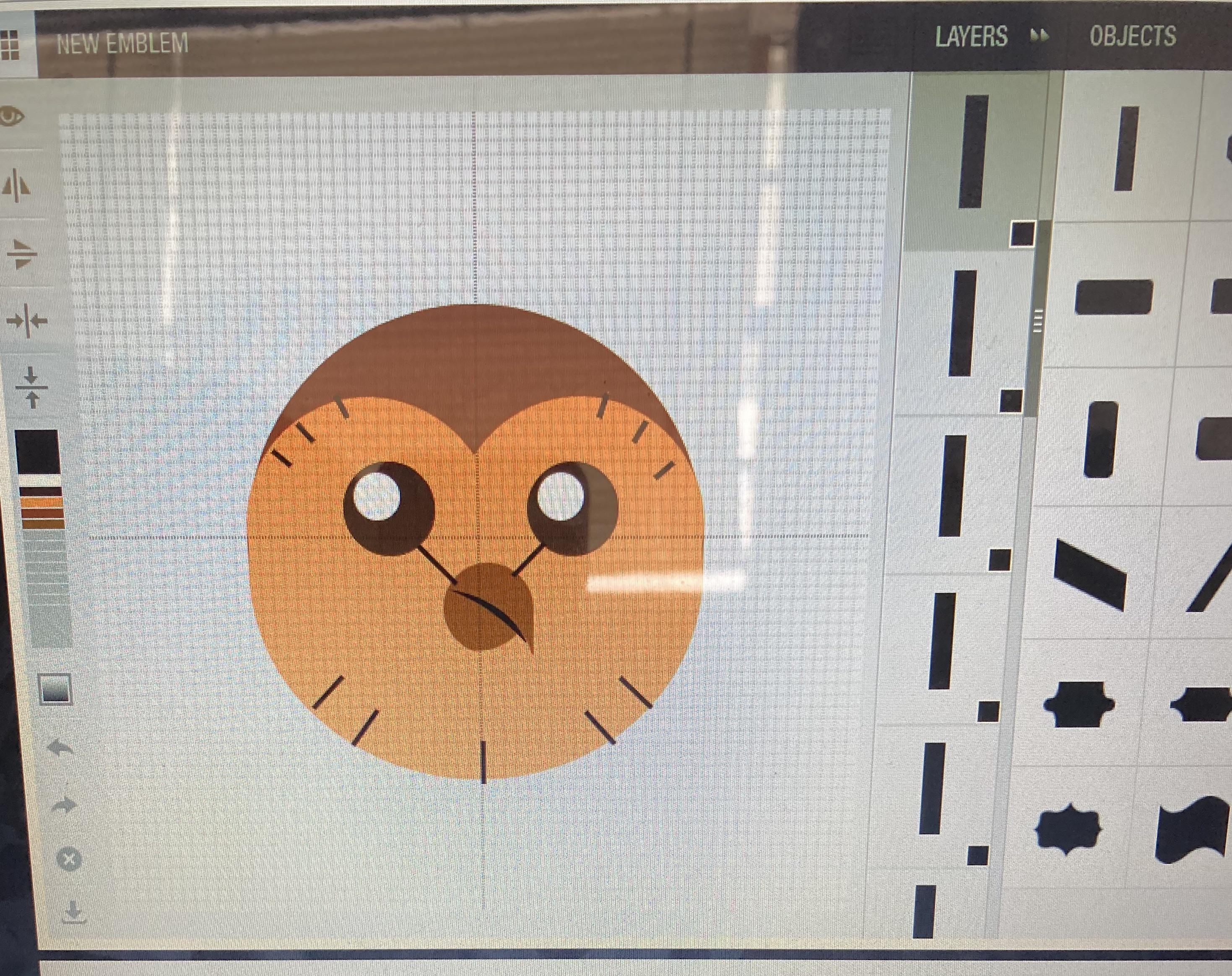 Made a hooty crew emblem for gta online. Took me all morning to make a