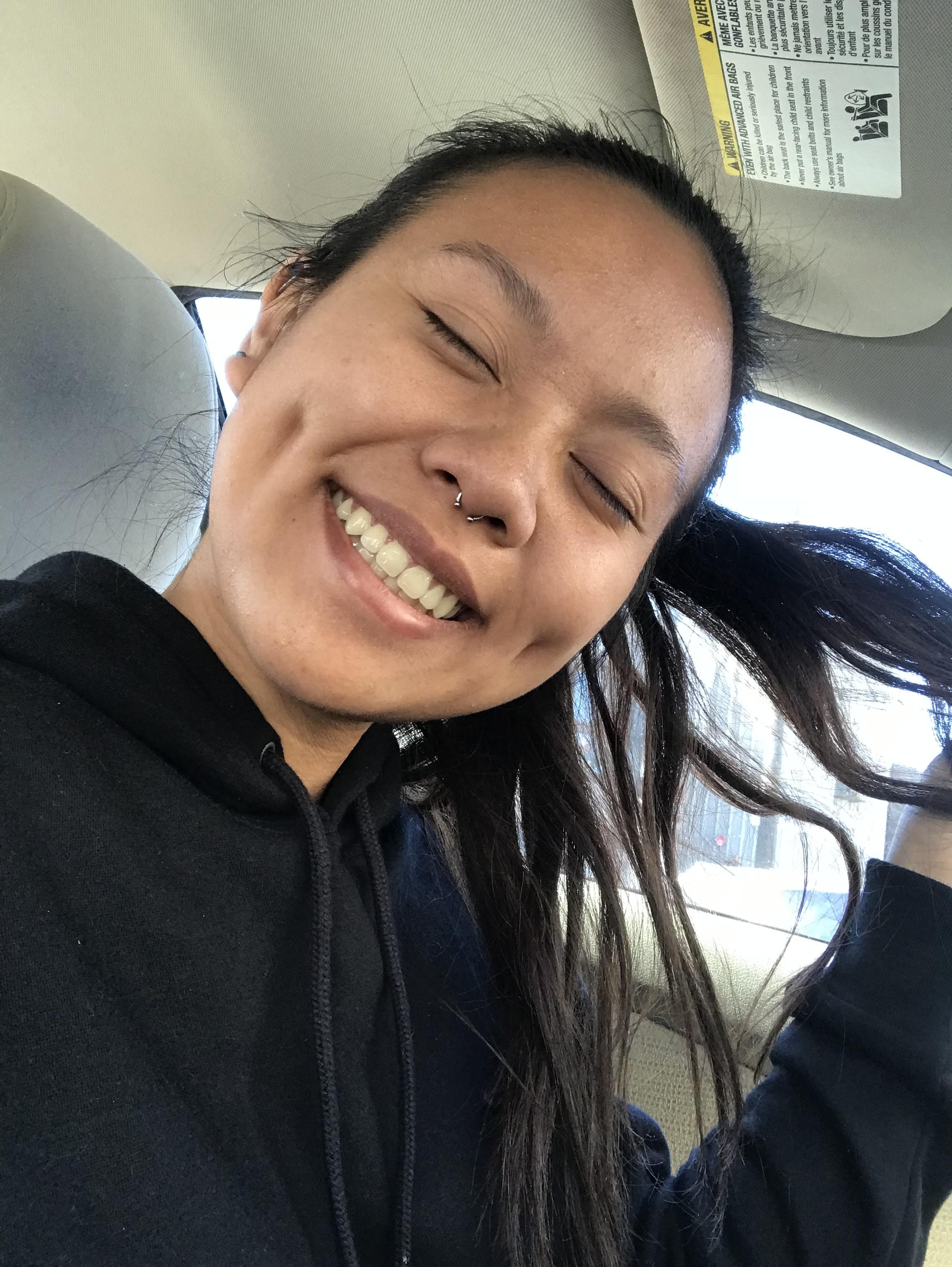 Finally got over my fear of facial piercings and got my septum pierced