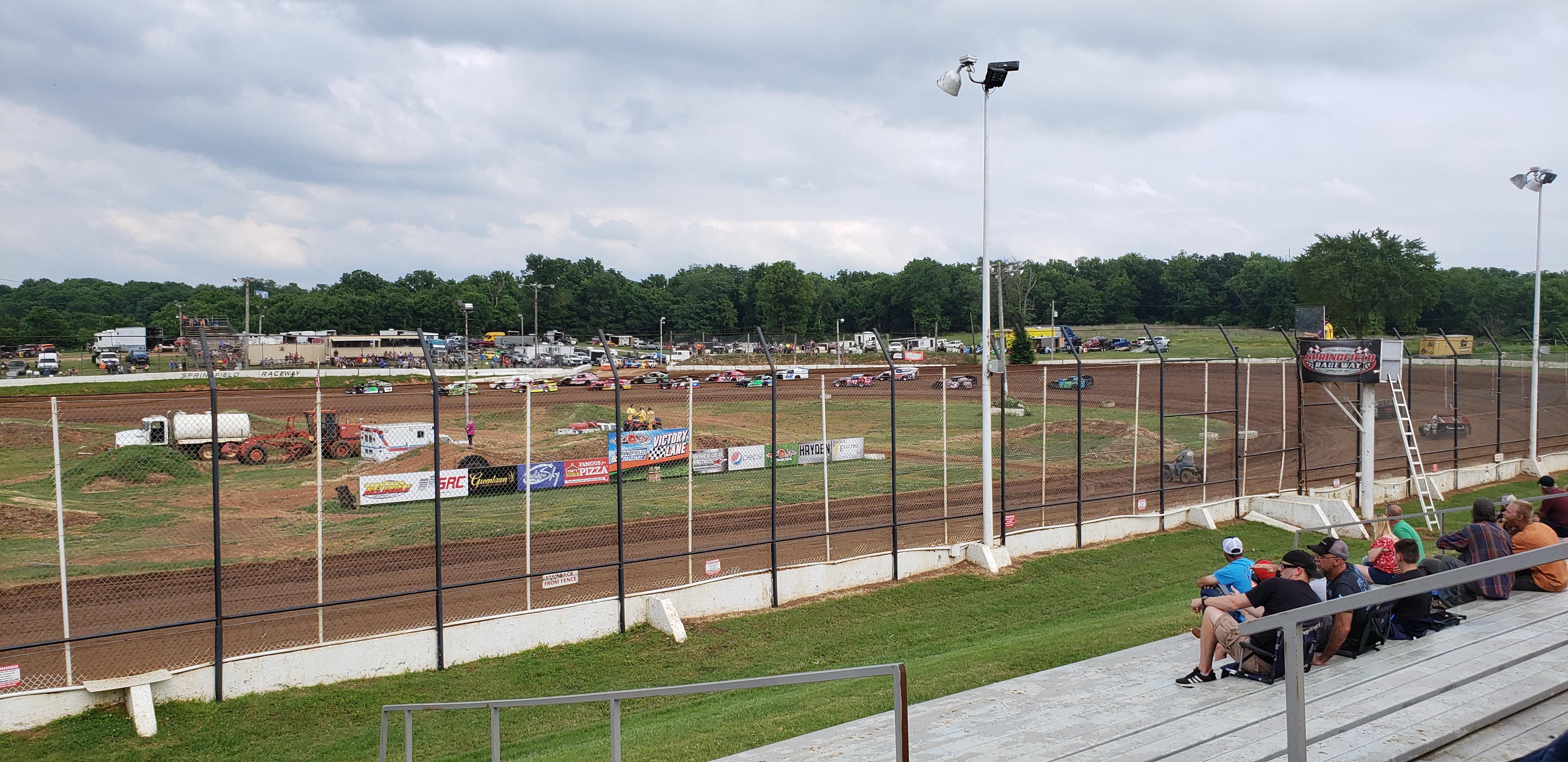Out supporting the local dirt track tonight! r/NASCAR