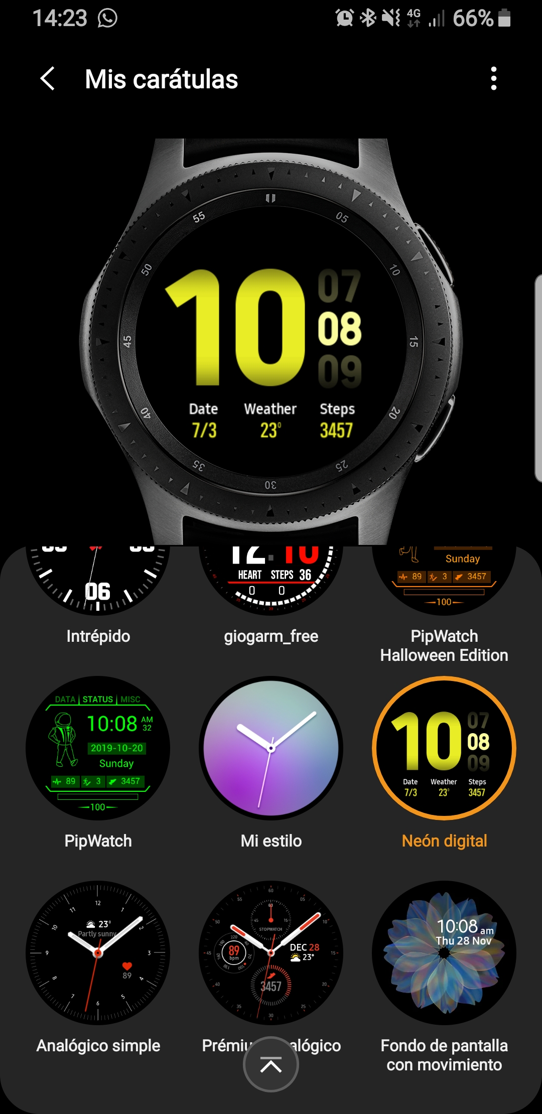 New Samsung active 2 watch faces now available for Galaxy watch ) r
