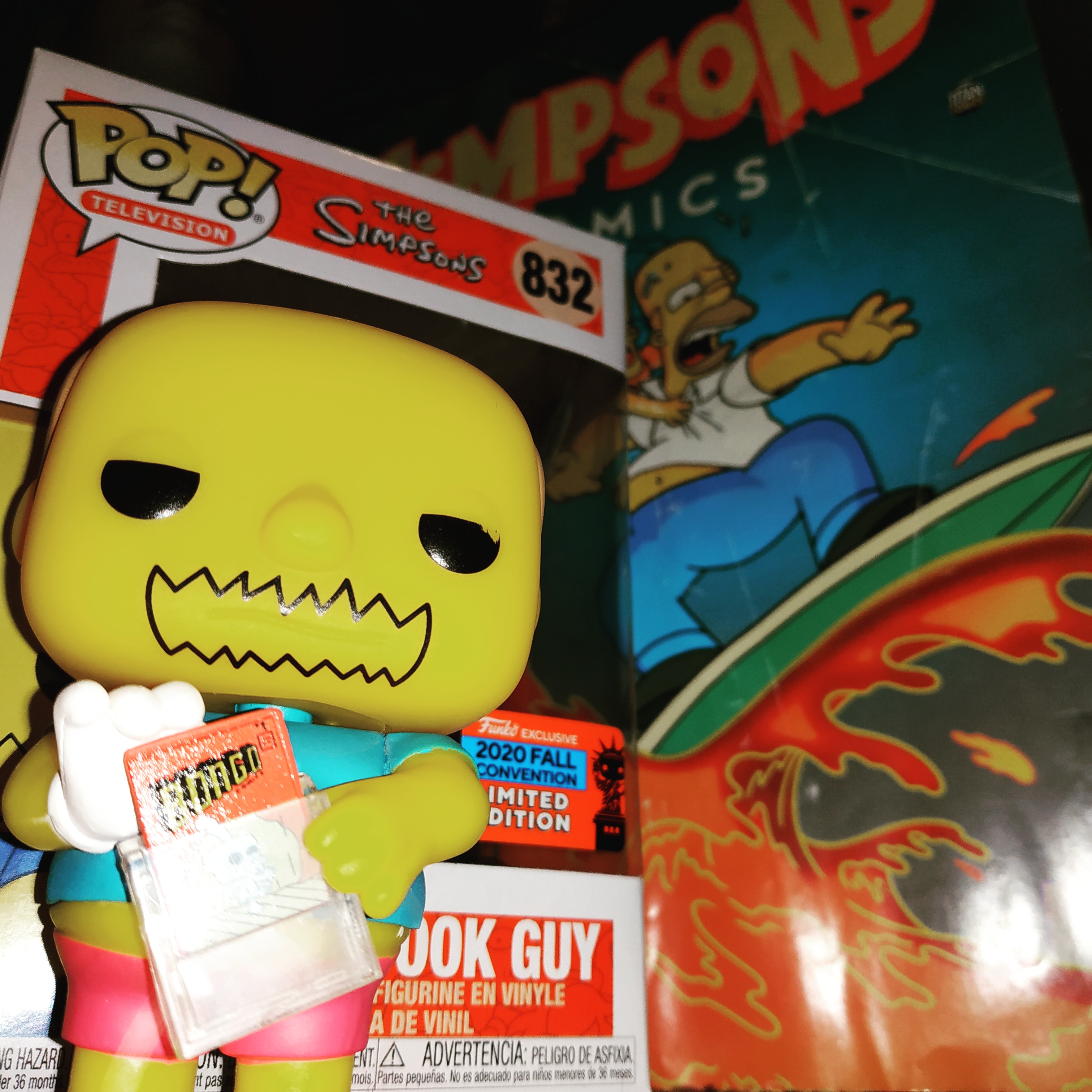 Nycc Comic book guy funko has recently released in the UK... "Worst