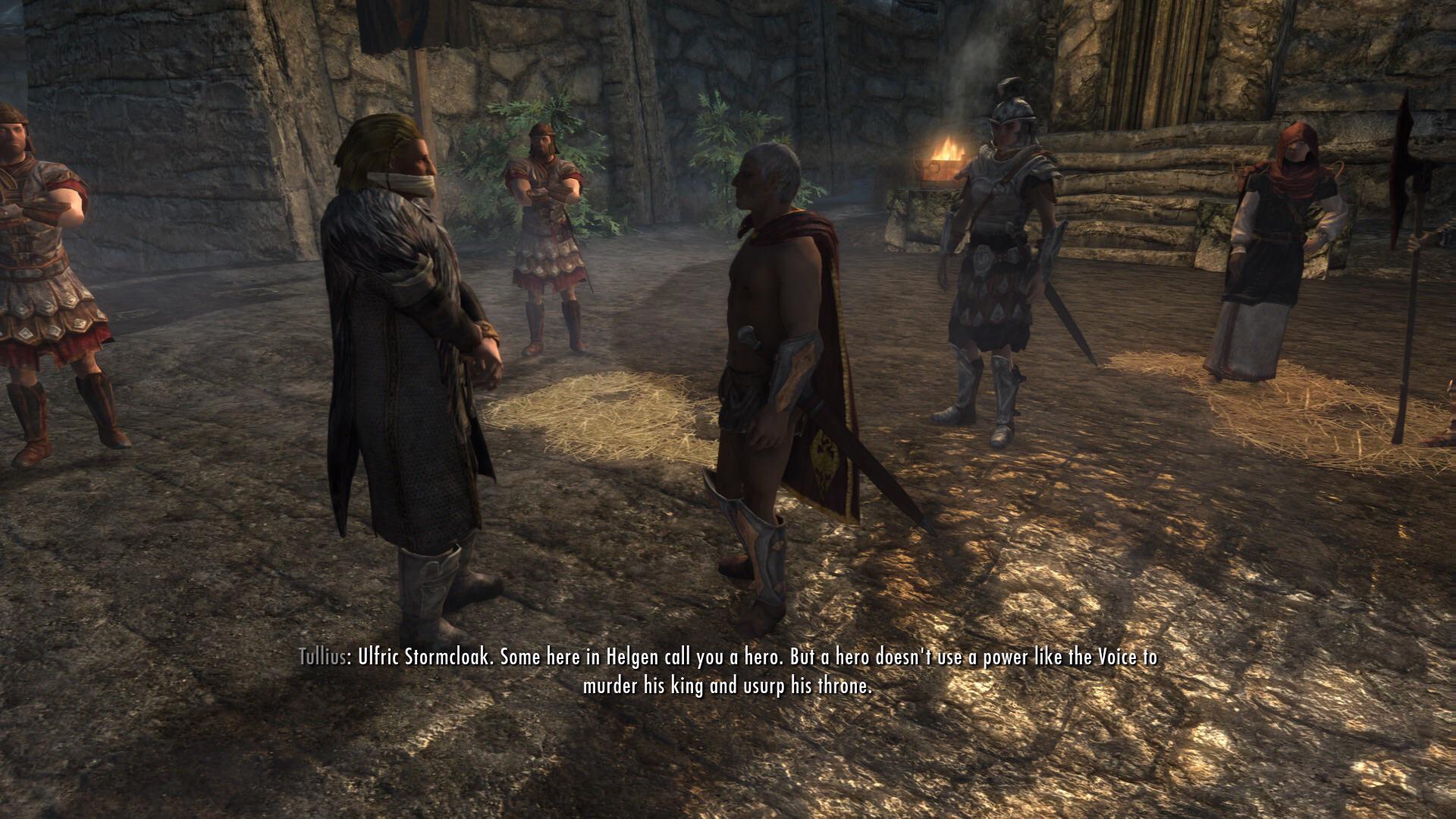 Where Is General Tullius After Windhelm positive quotes