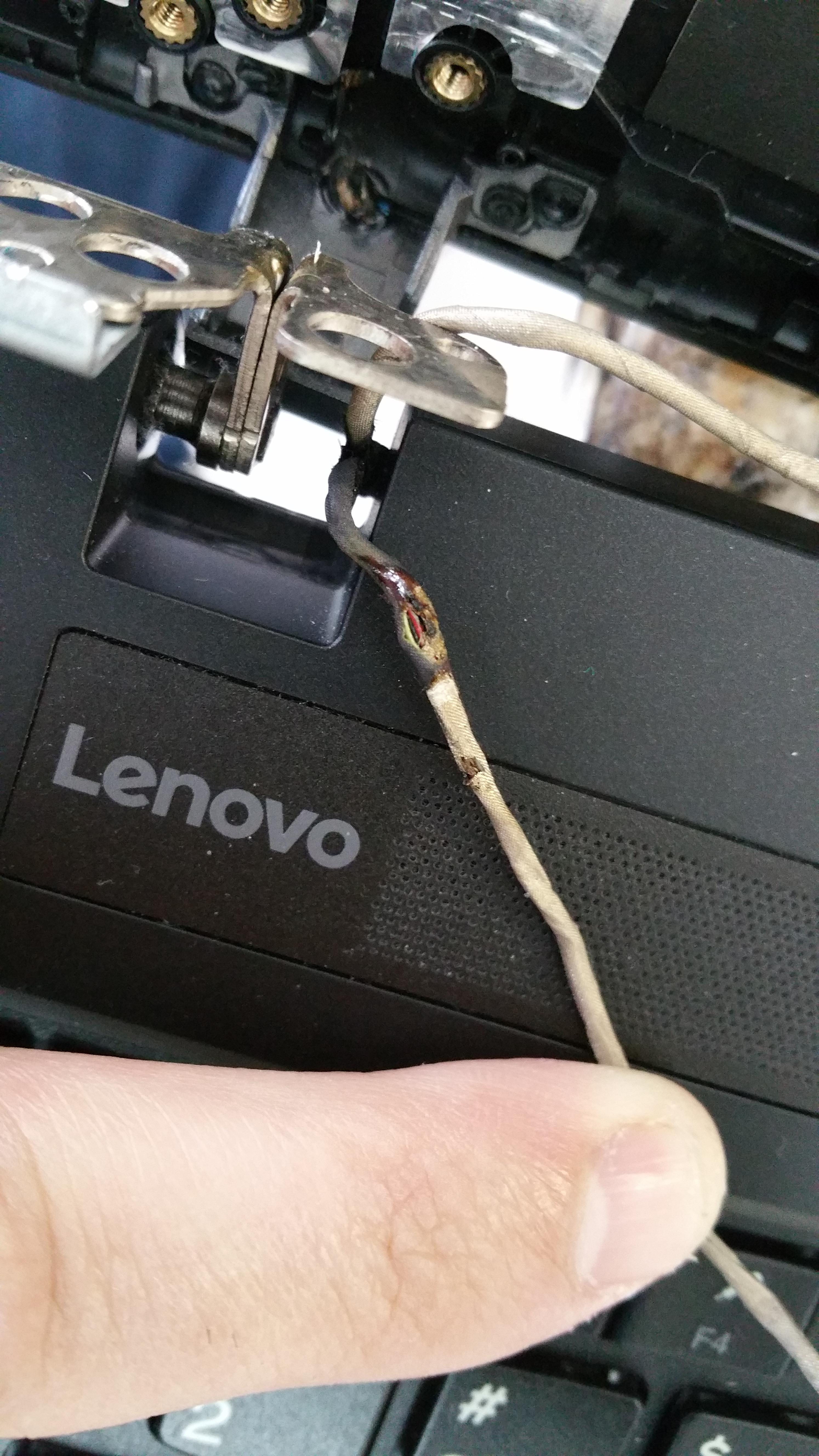 A few days after getting the laptop back from service center. cam