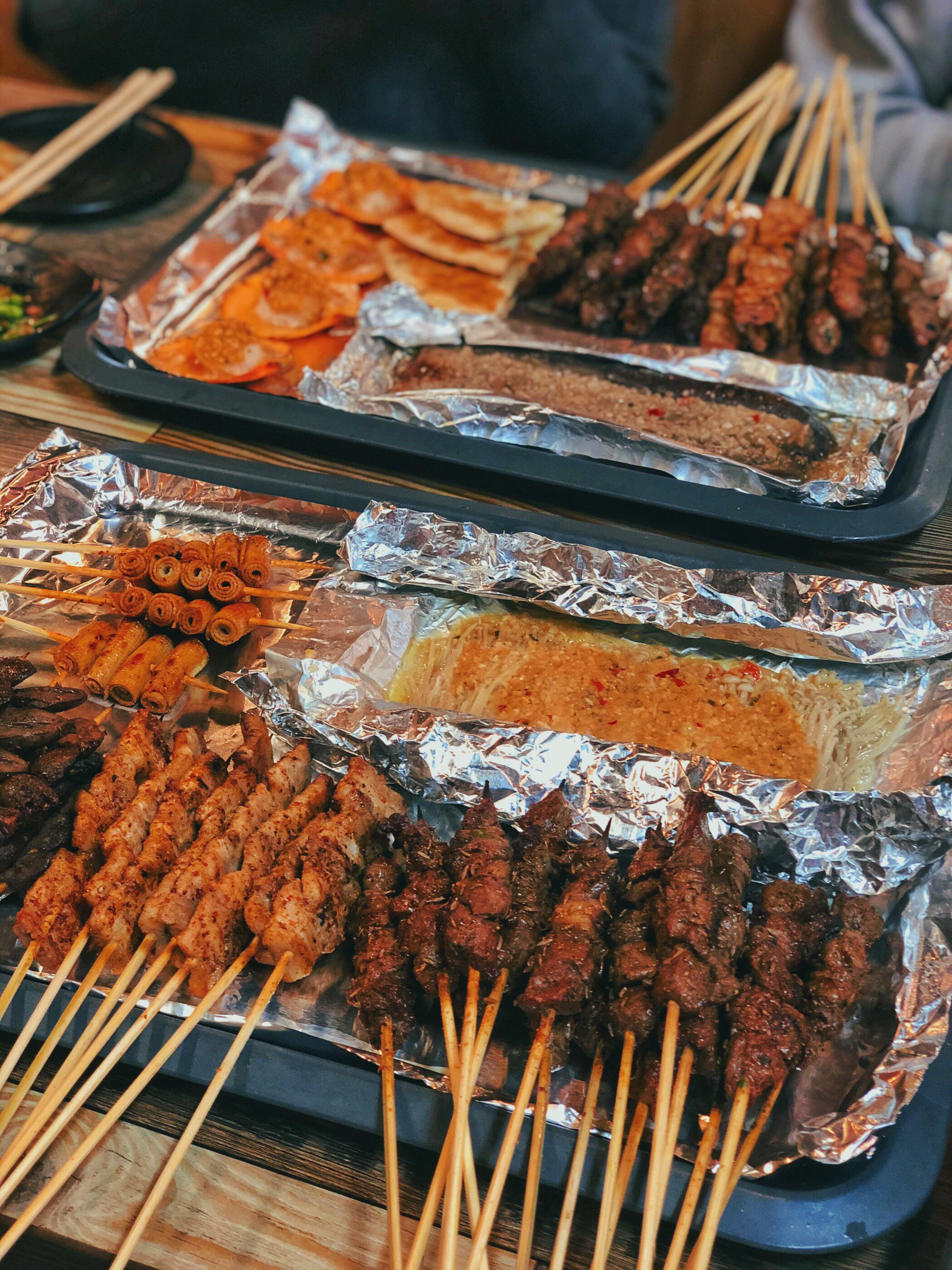 Late night Chinese BBQ/烤串 r/chinesefood