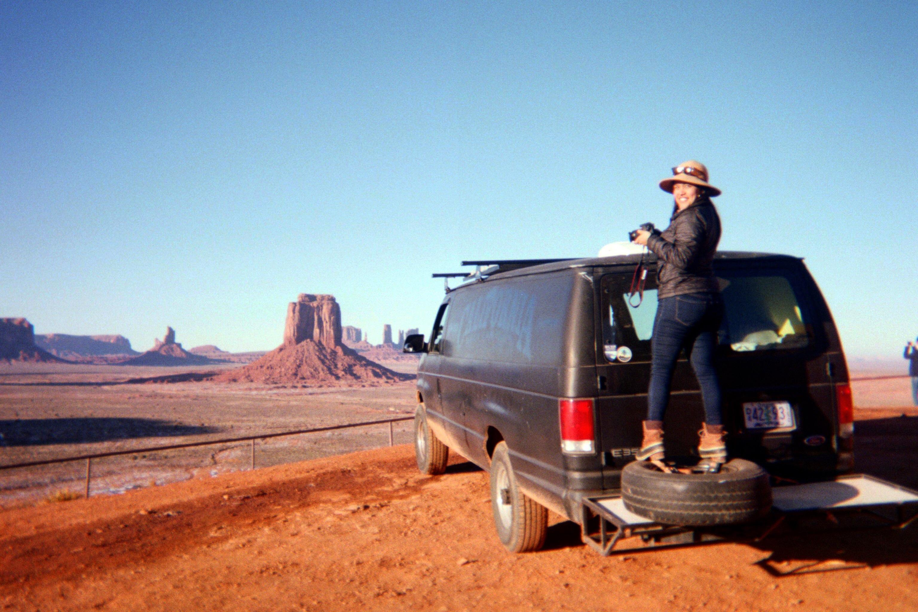 We took a bunch of disposable cameras on our last long trip. No regrets
