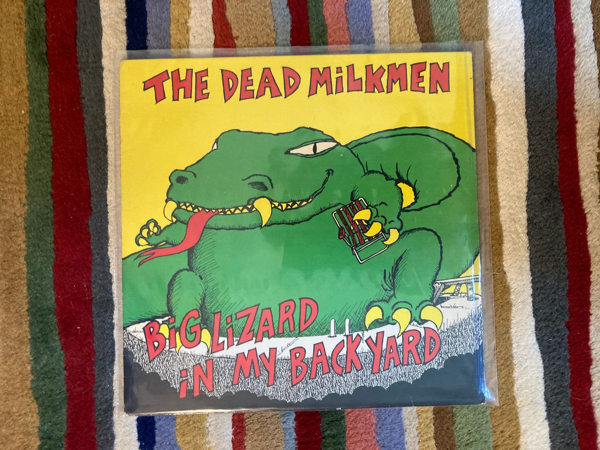 Found an Original 1985 Pressing of the Dead Milkmen's Big Lizard In My