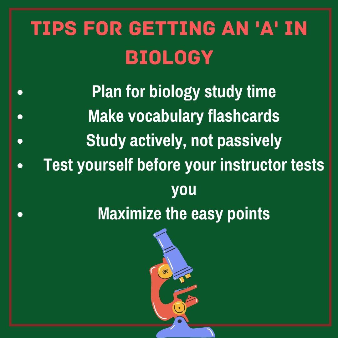 Quick Tips to study Biology! r/studytips