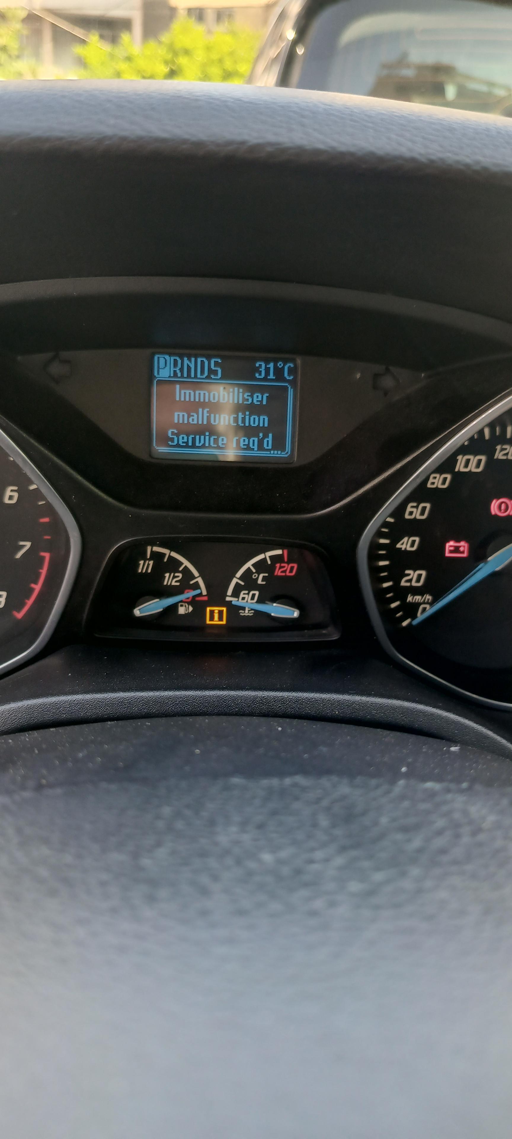 2013 ford focus 2.0 automatic immobilizer malfunction r/MechanicAdvice