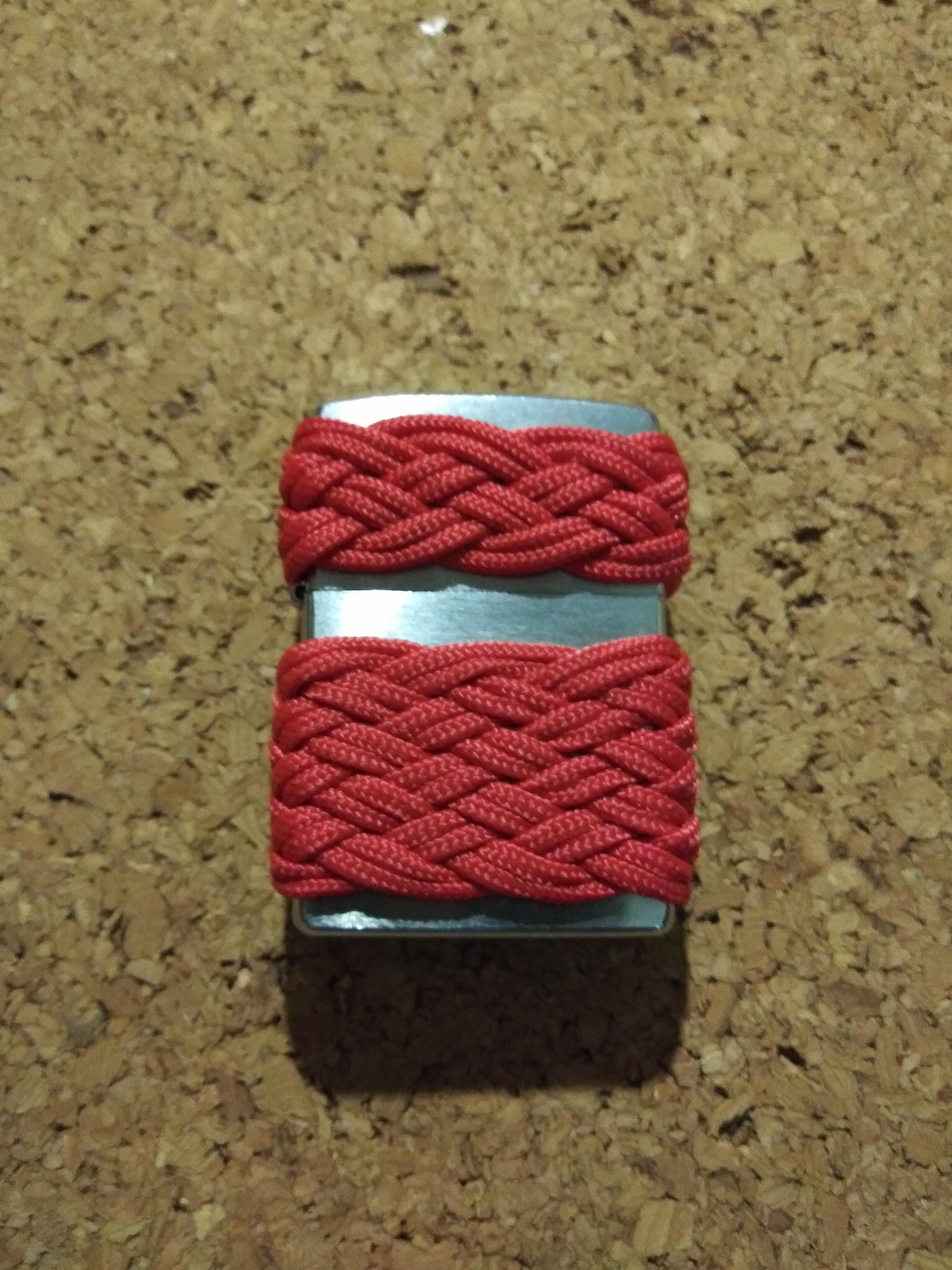 Wrapped Zippo (paracord guild) r/paracord