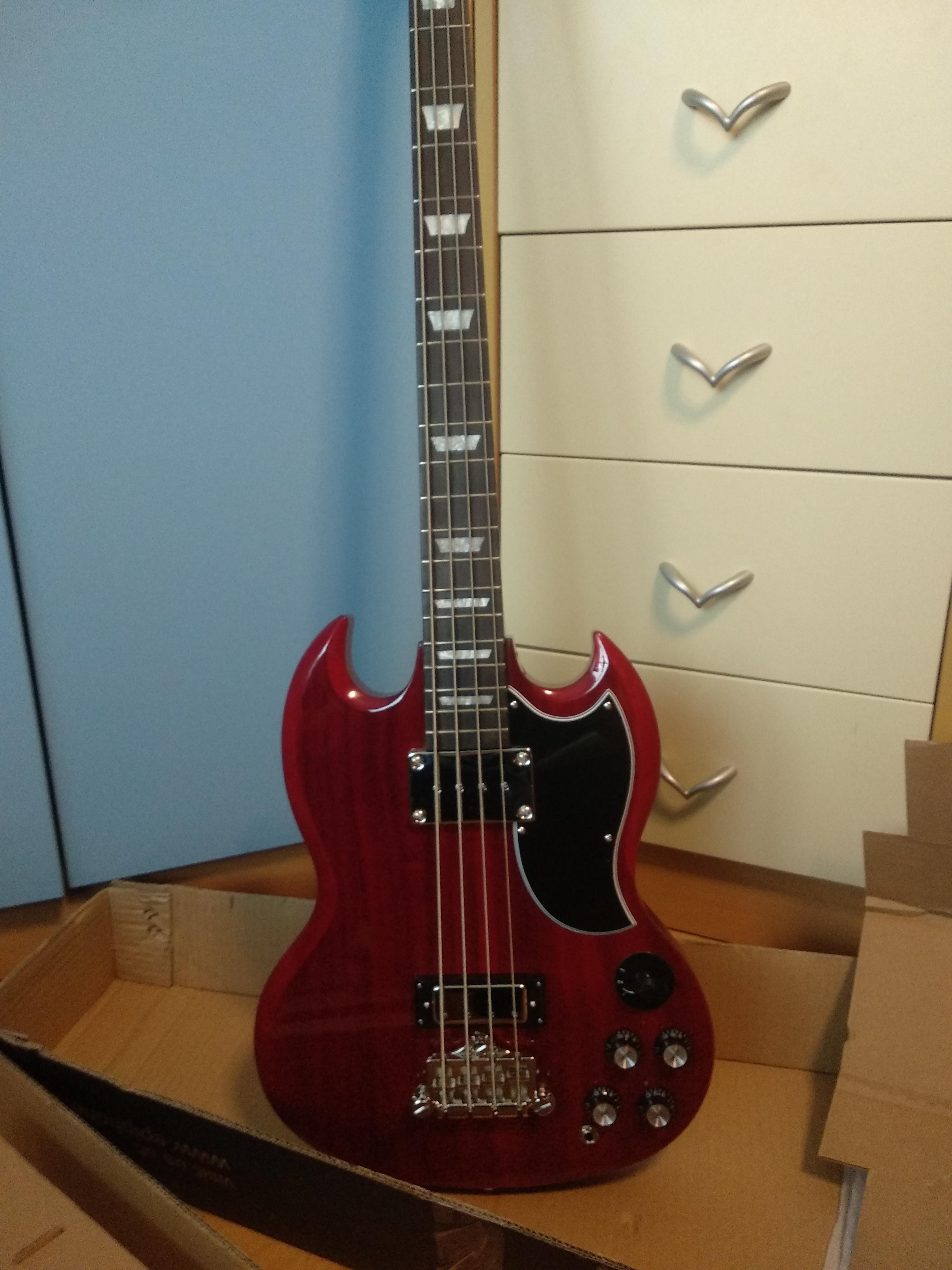 NBD! Bought my first bass this weekend. it arrived today, I'm so stoked