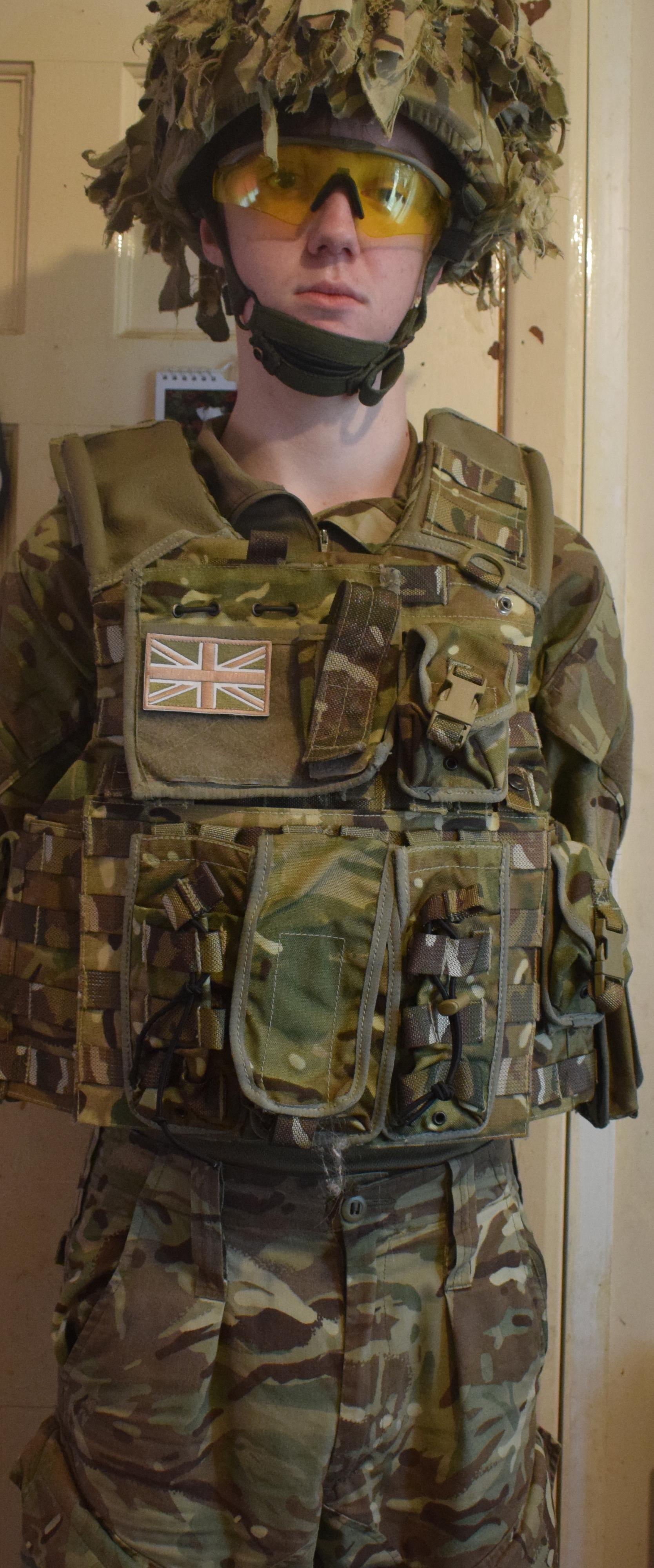 British Army Airsoft loadout (Still W.I.P since i cant find an L85 in