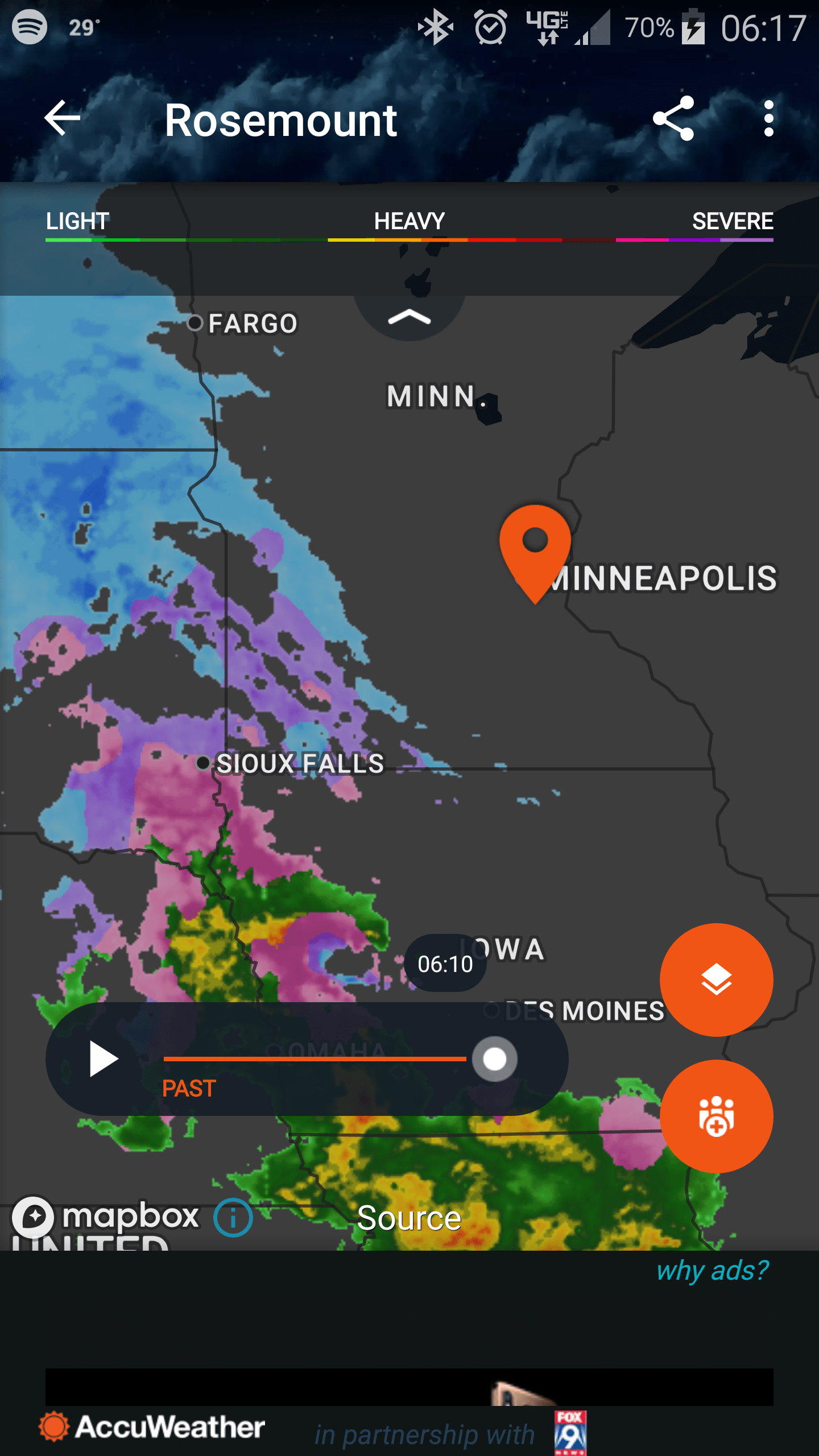 The calm before the storm. Hold fast gents r/Minneapolis