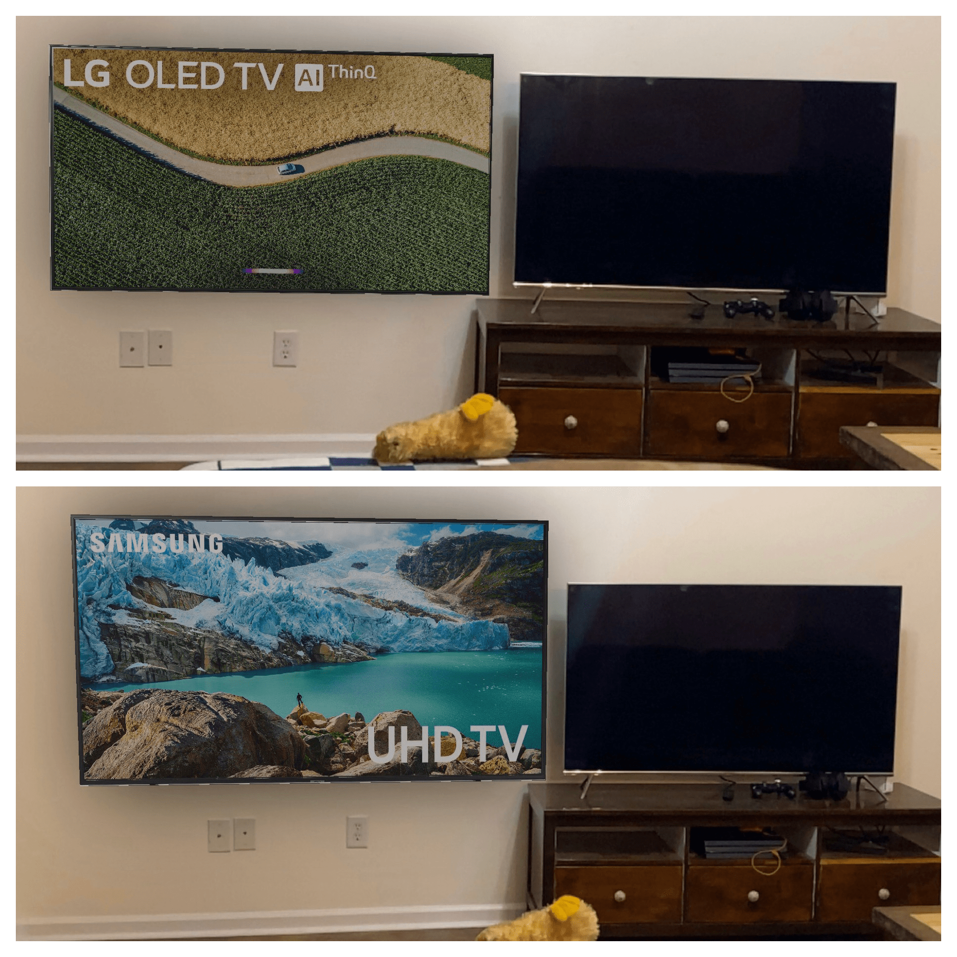 Currently have a 55” tv and thinking of upgrading to a 65” or 75