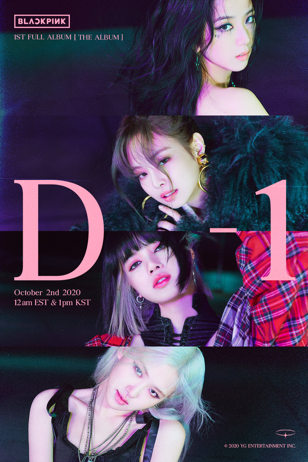 201001 BLACKPINK ‘THE ALBUM’ D1 POSTER r/BlackPink