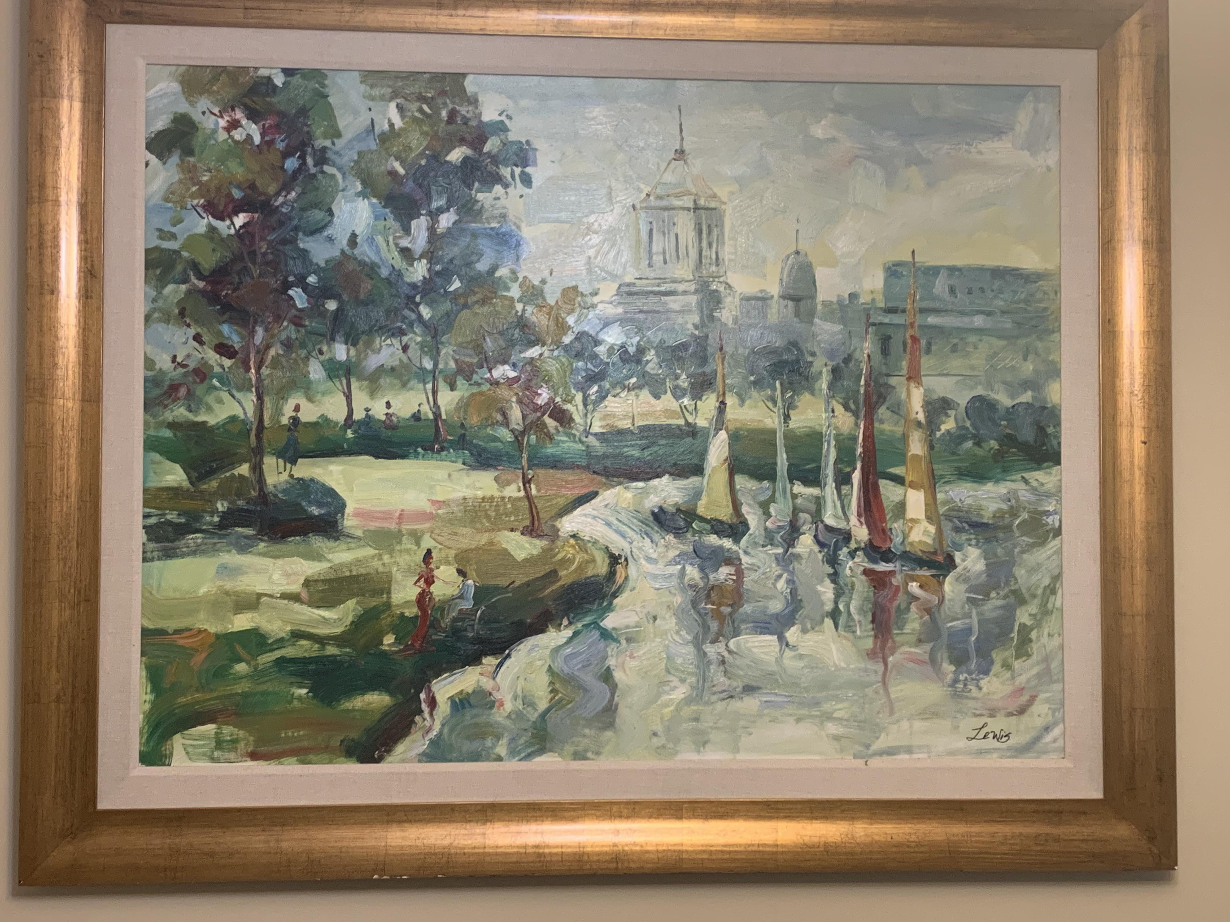 “Lewis” signed oil painting! Can anyone tell me the full name of