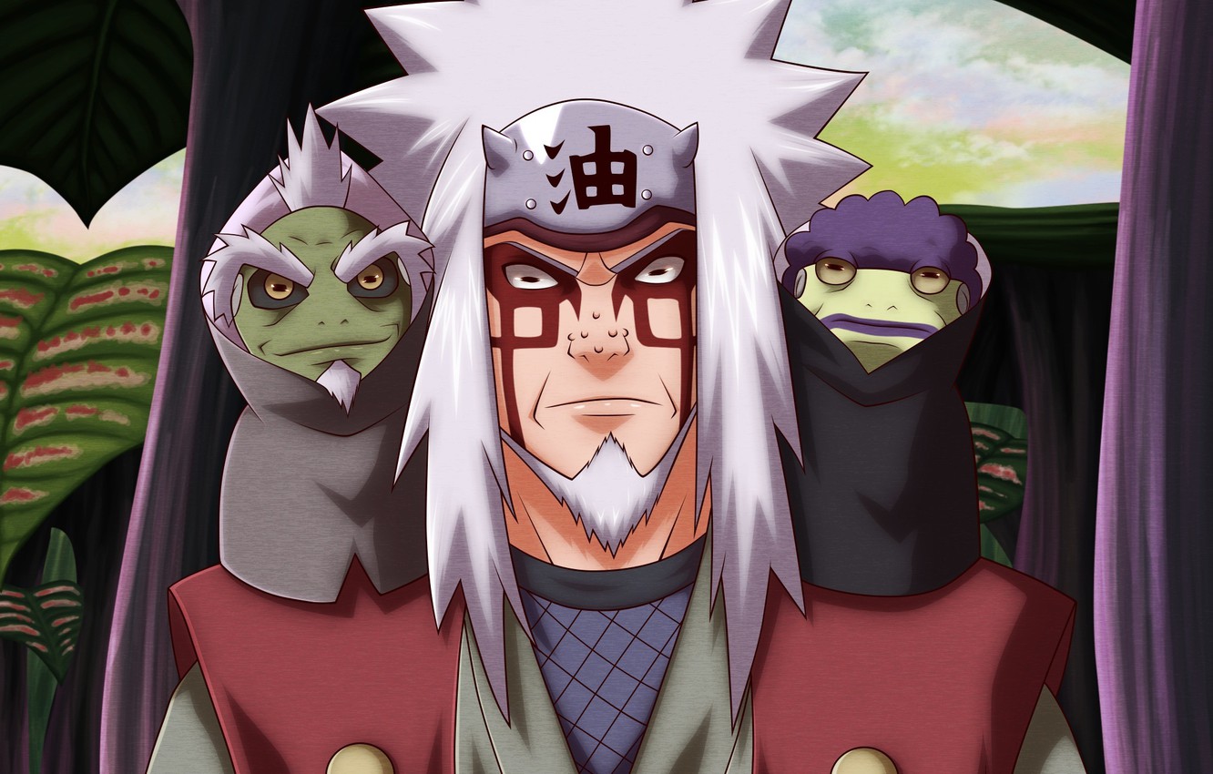 Naruto And Jiraiya Sage Mode