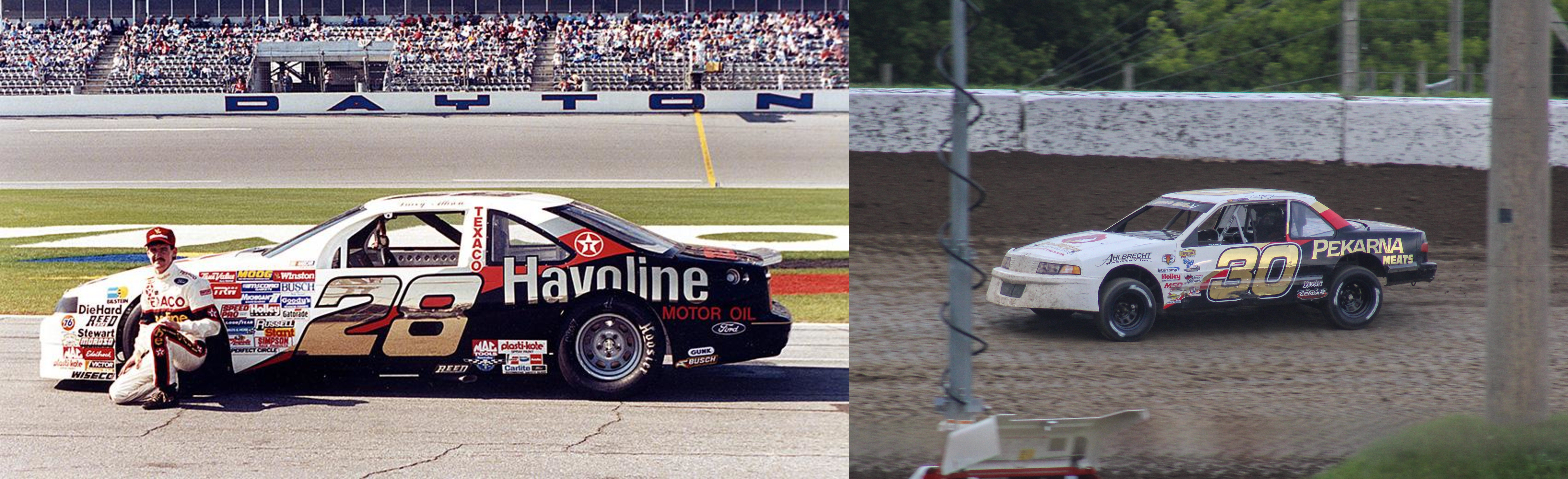 Saw this racing at my local dirt track r/NASCAR