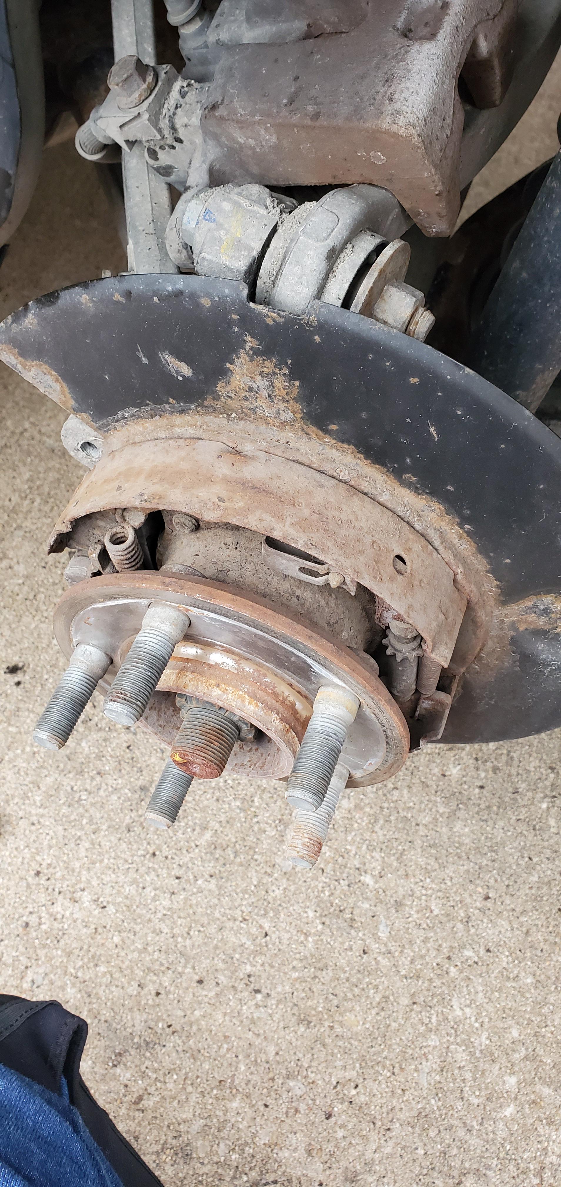 C/S parking brakes will not engage (she's mine unfortunately) r