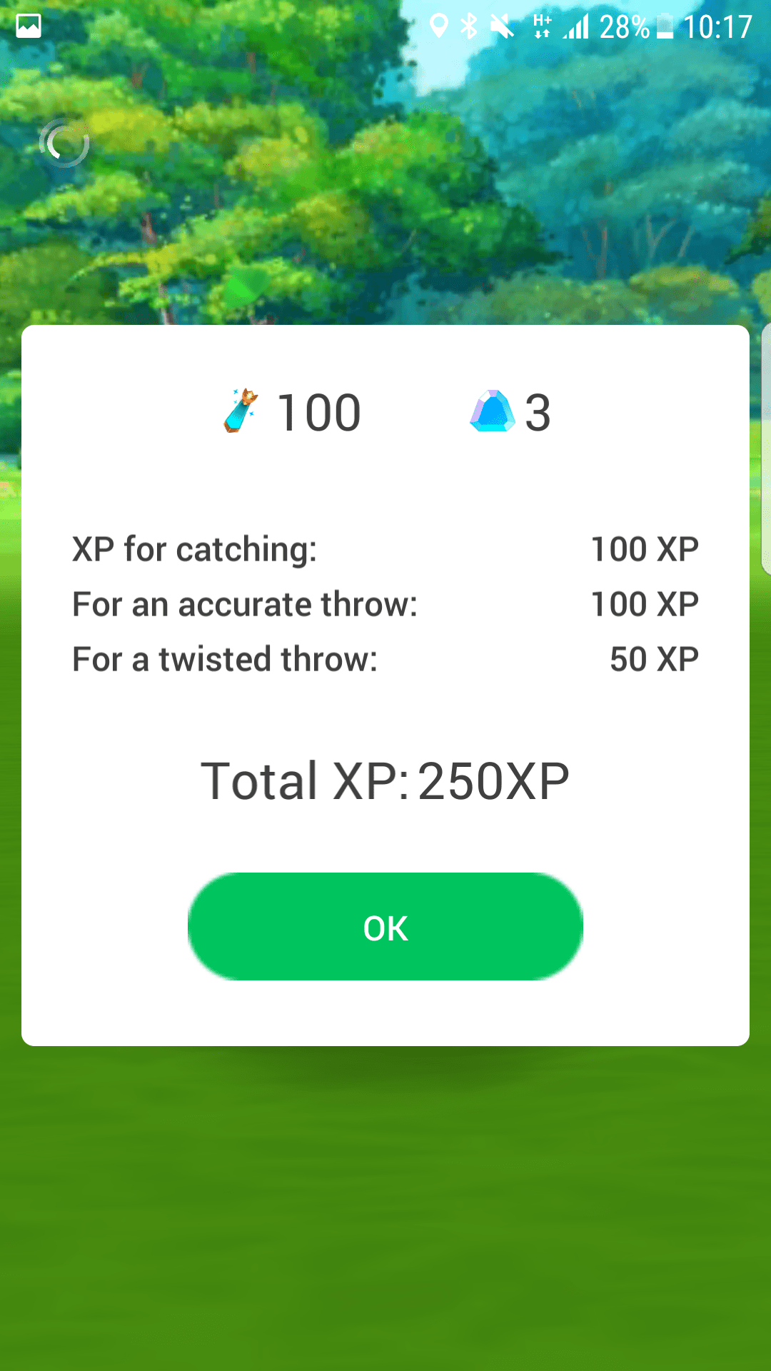 100 xp for accurate throw is max right? r/DraconiusGO