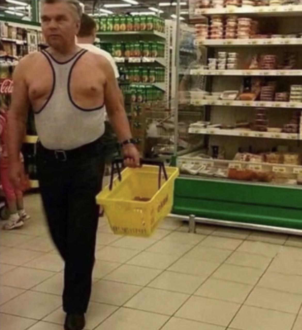 Guy Wearing Tank Top Backwards mayamariesworld