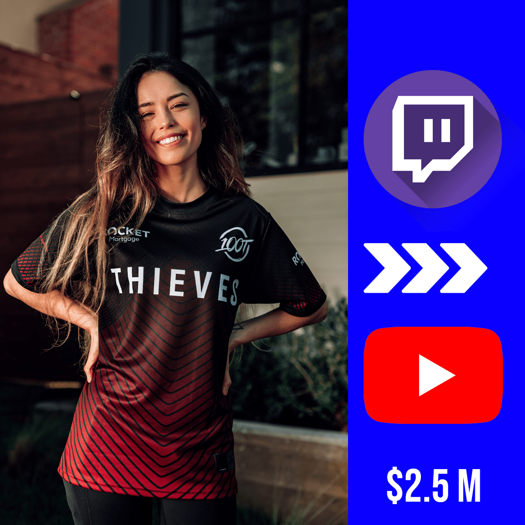 Valkyrae the biggest female streamer in the world! Seems as if