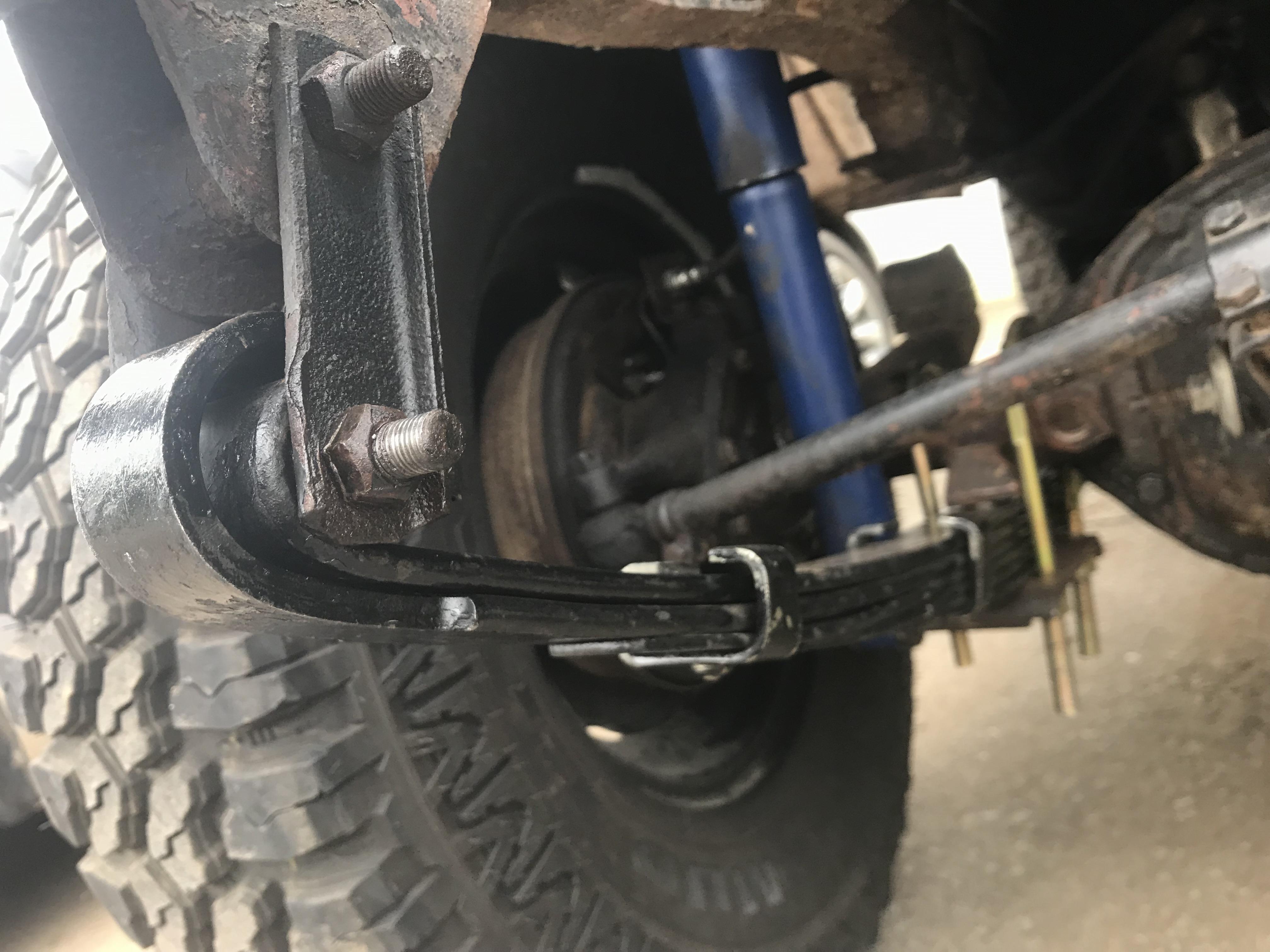 Installed new leaf springs in my jeep r/CivilianJeep