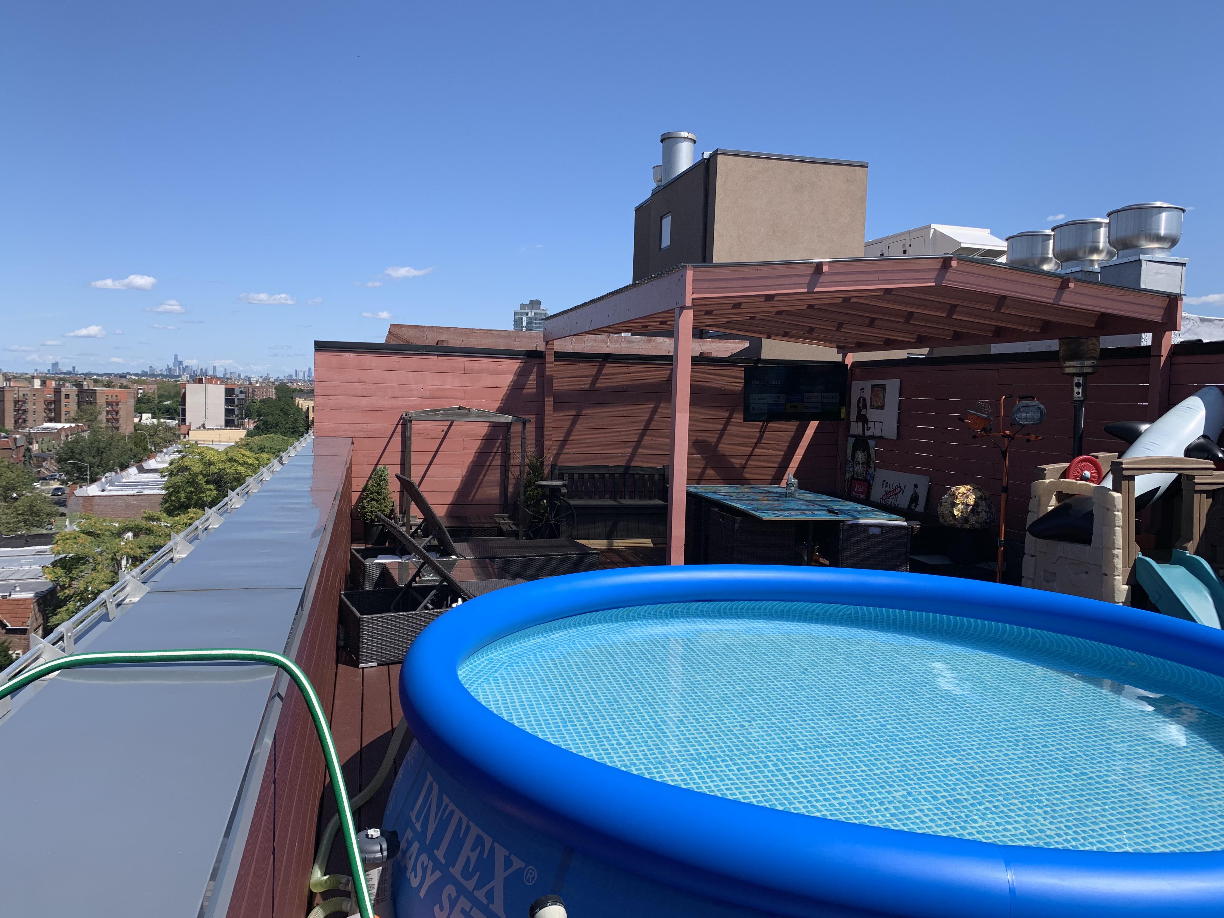 Loving the view from my Brooklyn roof deck set up r/pics