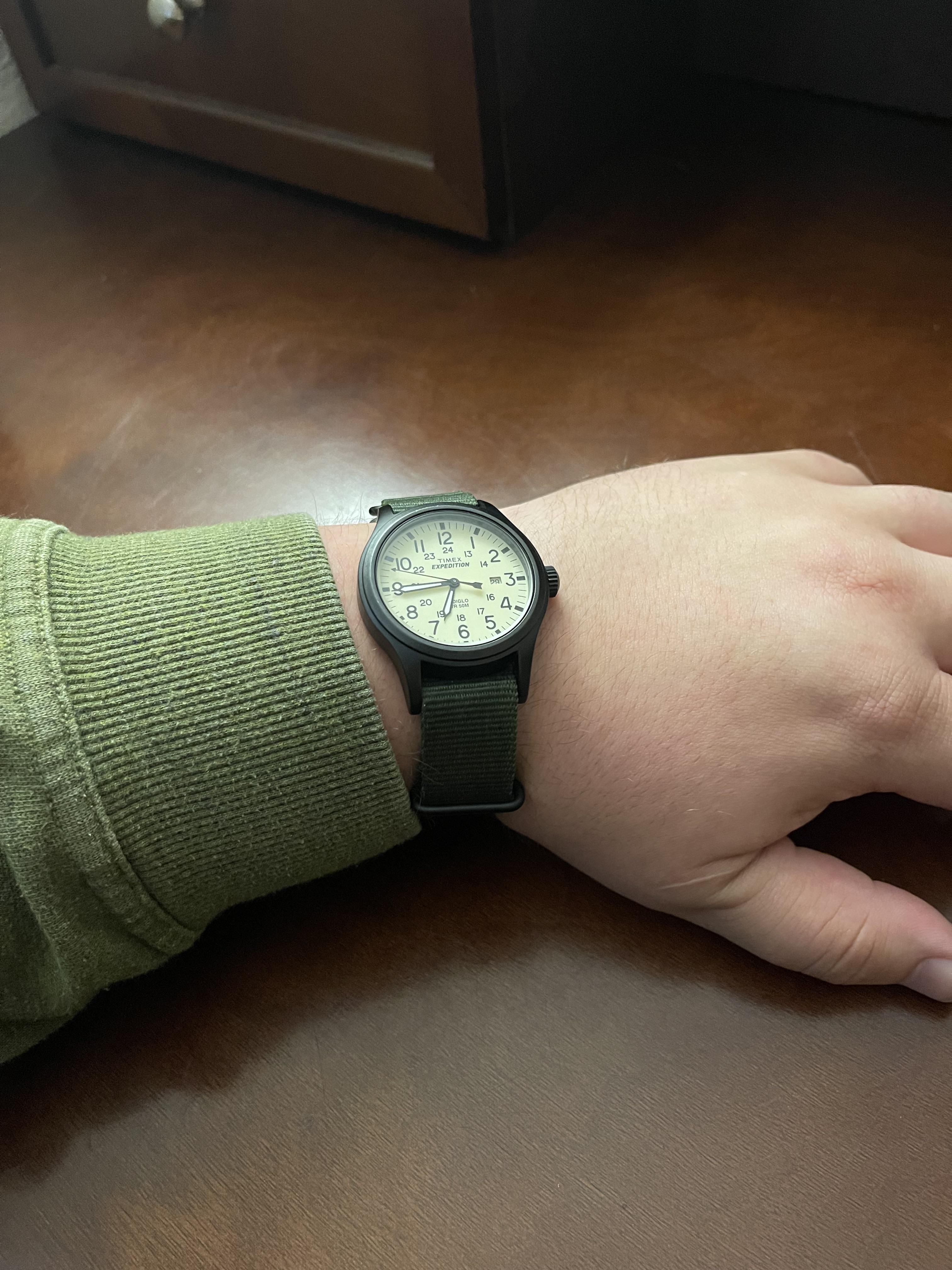 [Timex Expedition] not consistent r/Watches